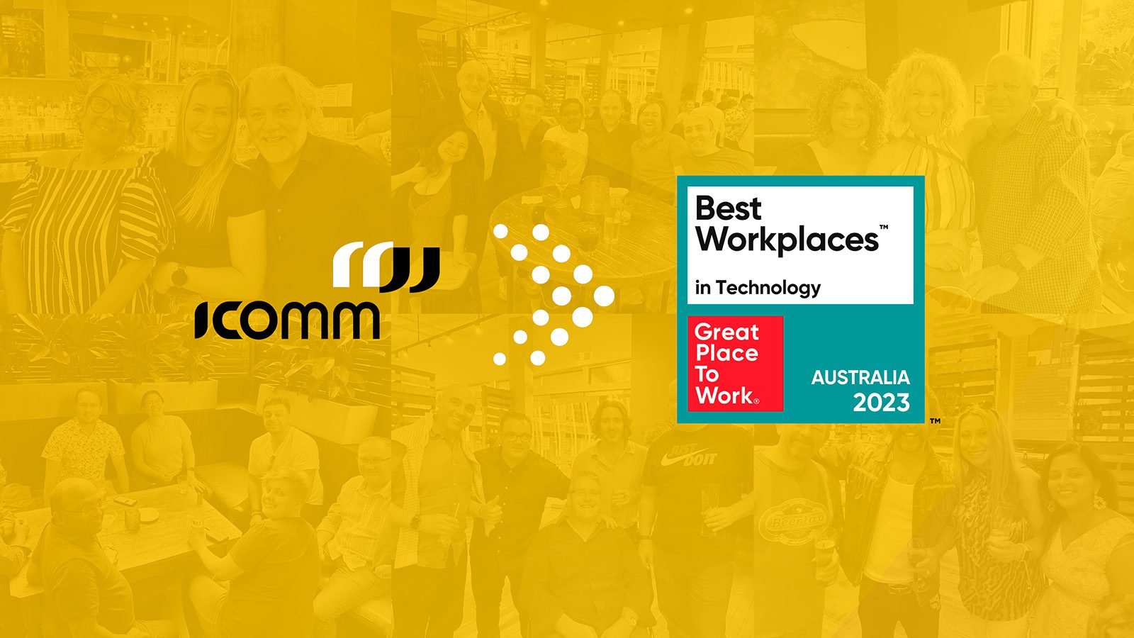 IComm ranked #10 Best Workplace in Technology