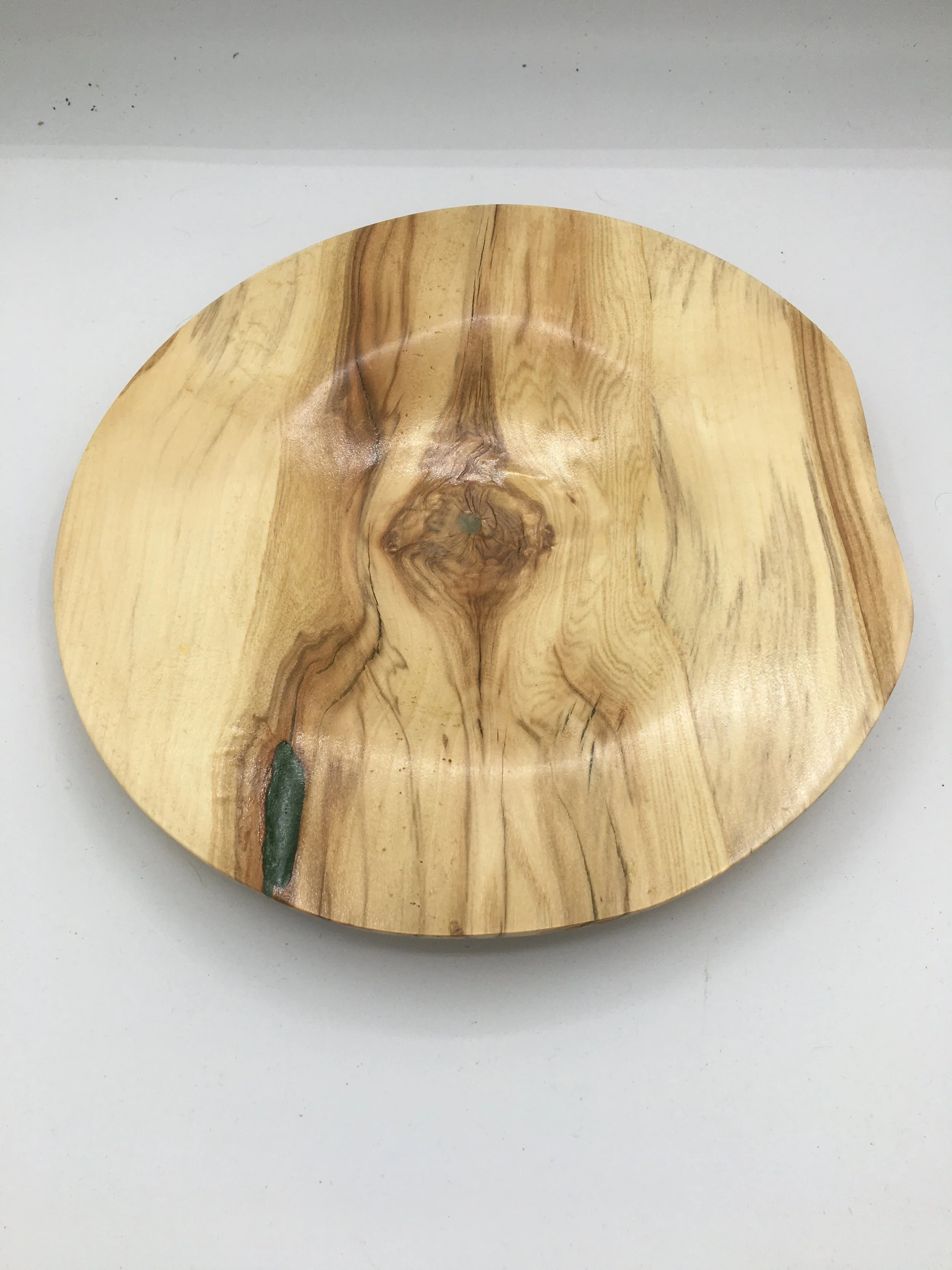 Spalted aspen platter