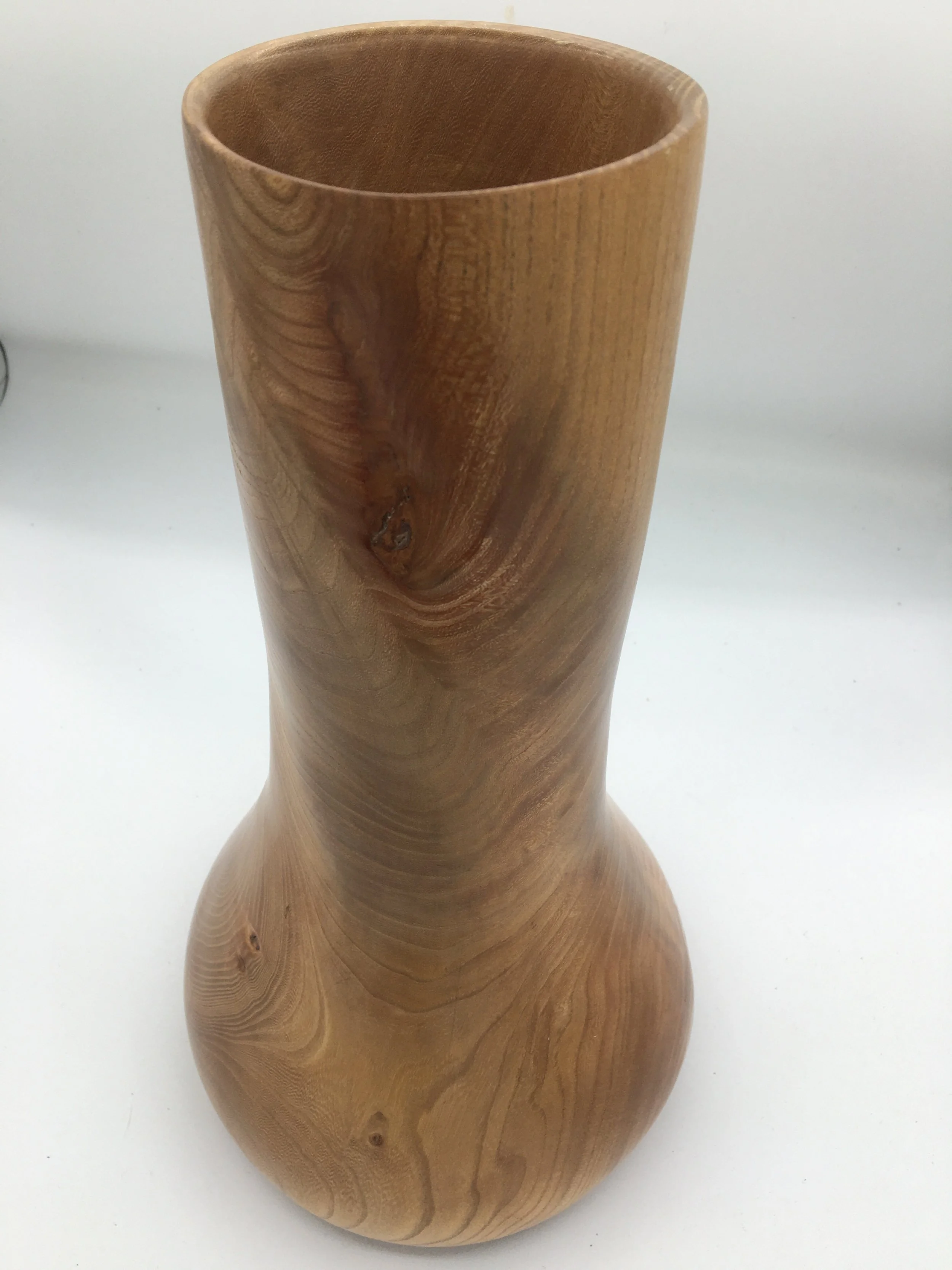 Tall maple vase