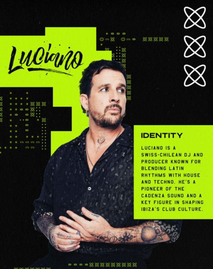 Identity Entertainment Announces Exclusive North American Representation of Luciano