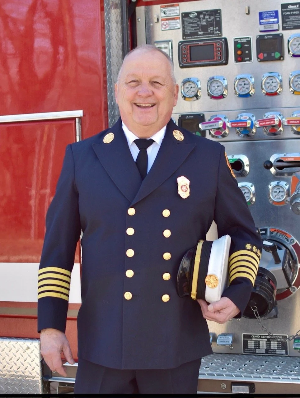 Fire Chief Mark Cotreau with the RPH Life Safety Consultants expert team
