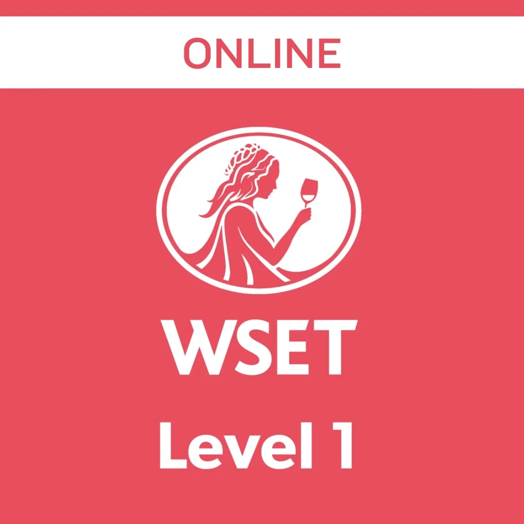 WSET Level 1 In Wines 6/07/2026 $299 ONLINE Cut off for booking: 22/06/26. 4 weeks.