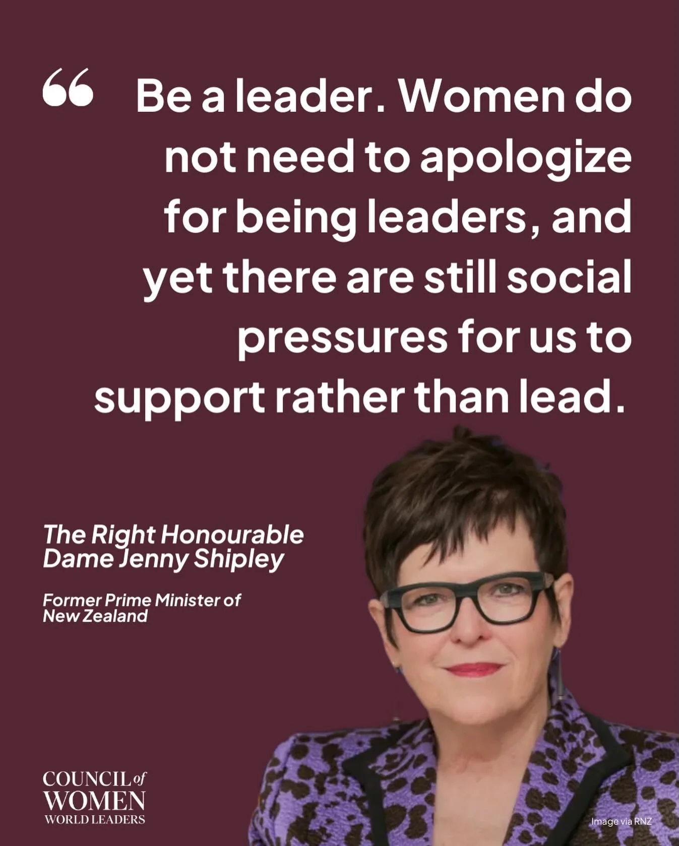 Expectations still shape who is encouraged to lead, and who is asked to support.

As Rt. Hon. Dame Jenny Shipley notes, women&rsquo;s leadership is often questioned before it&rsquo;s accepted.

#womeninleadership #CWWL