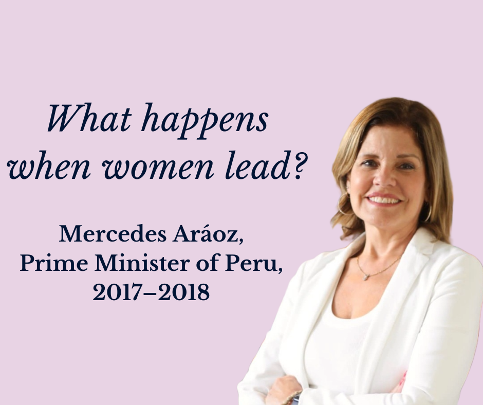 Mercedes Aráoz: Opening Markets and Safeguarding Democracy in Peru