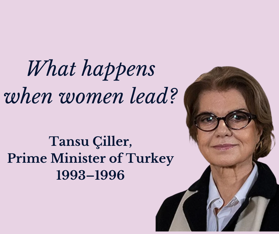 Tansu Çiller: Breaking Barriers in a Time of Turbulence