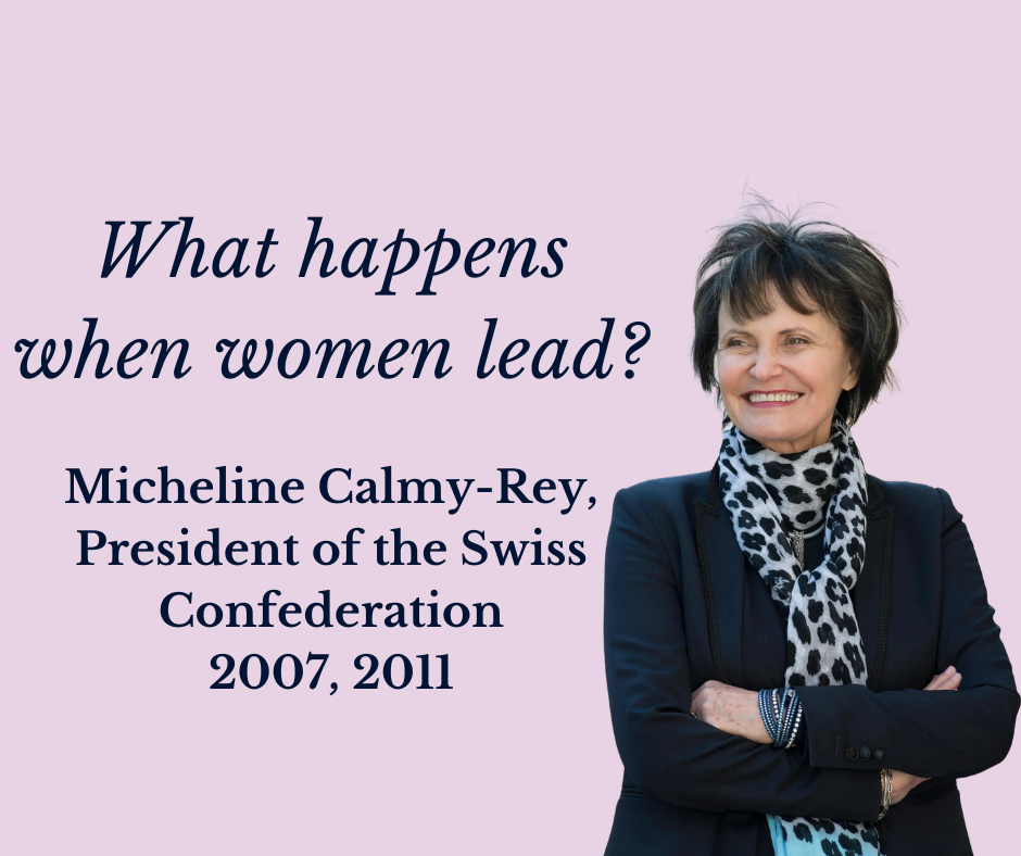 Micheline Calmy-Rey: Turning Neutrality into Active Diplomacy
