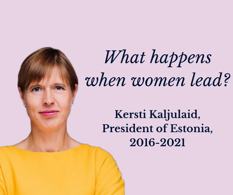 Kersti Kaljulaid: Making a Small Digital Nation Speak Globally