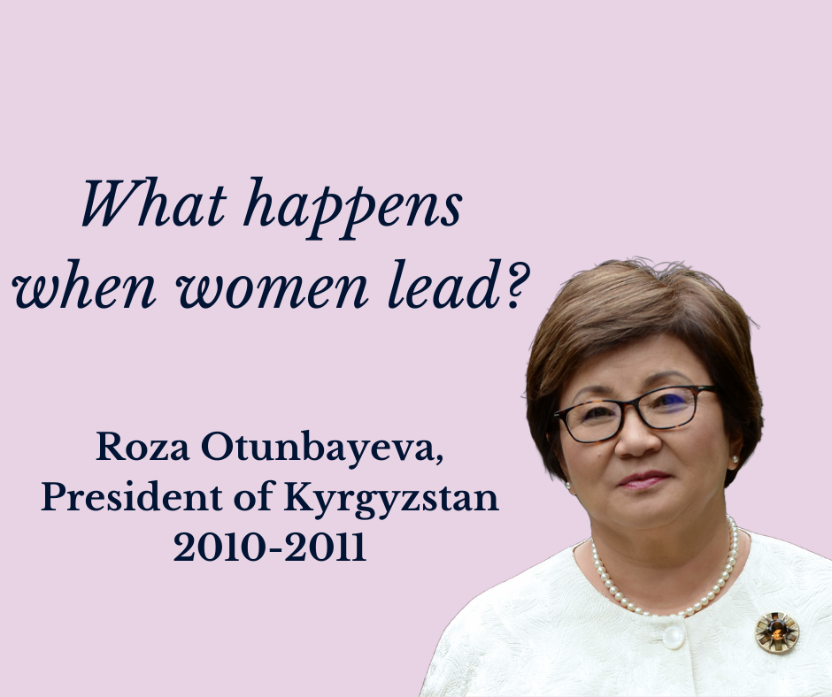 Roza Otunbayeva: Holding a Country Together Through Transition
