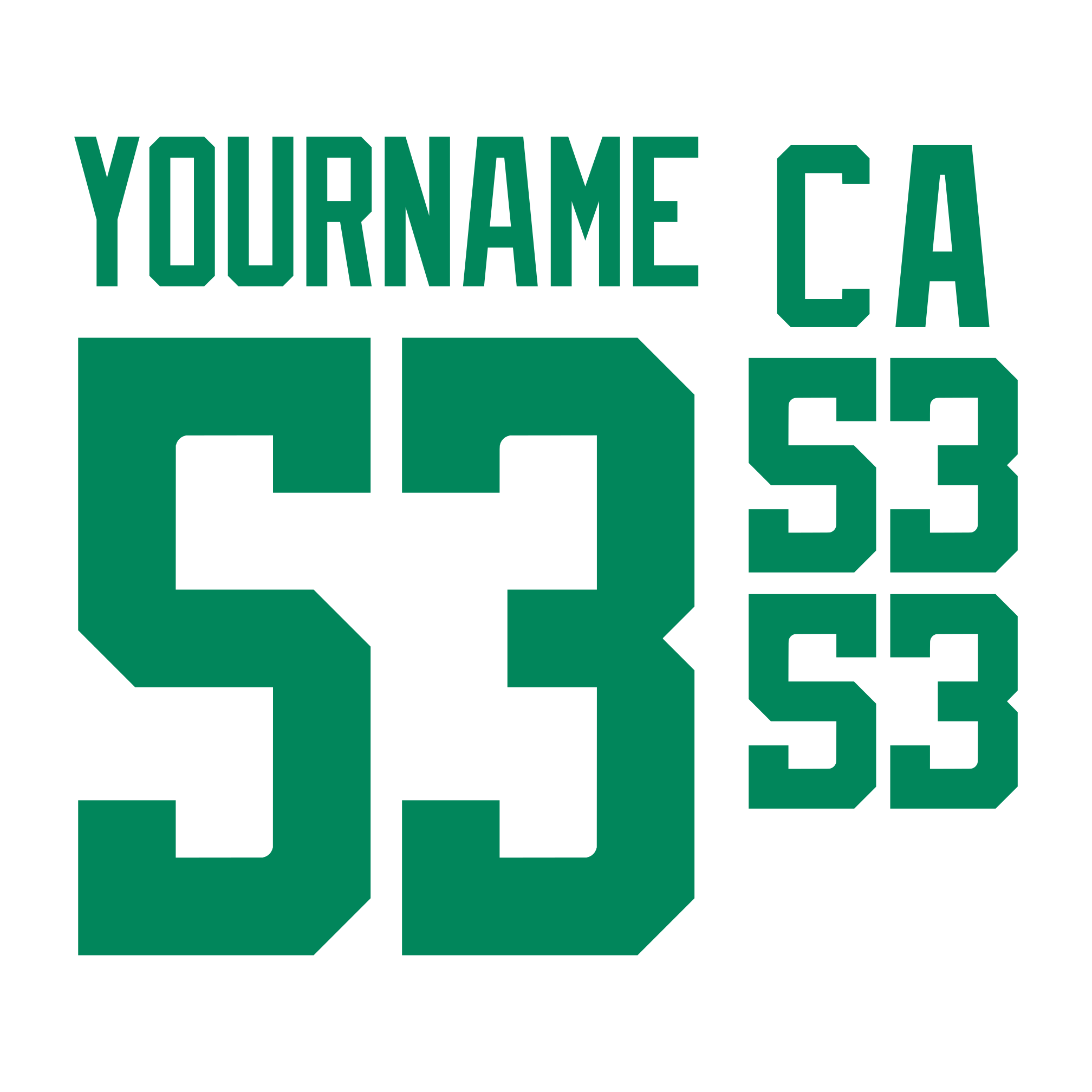 Dallas Stars 2013-Present White Jersey Lettering Kit