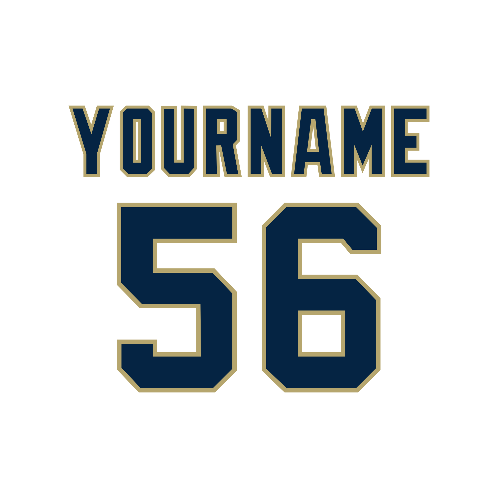 San Diego Padres 2012-15 White Jersey Lettering Kit