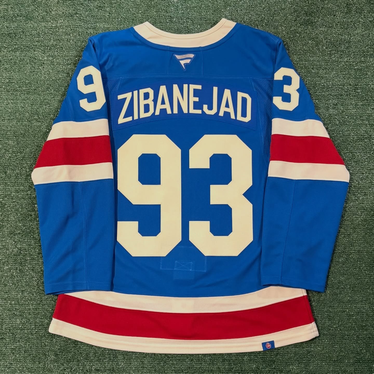 Mika Zibanejad Rangers Centennial Jersey

Love the felt on these ones!

Full kit made in-house. For Sale!