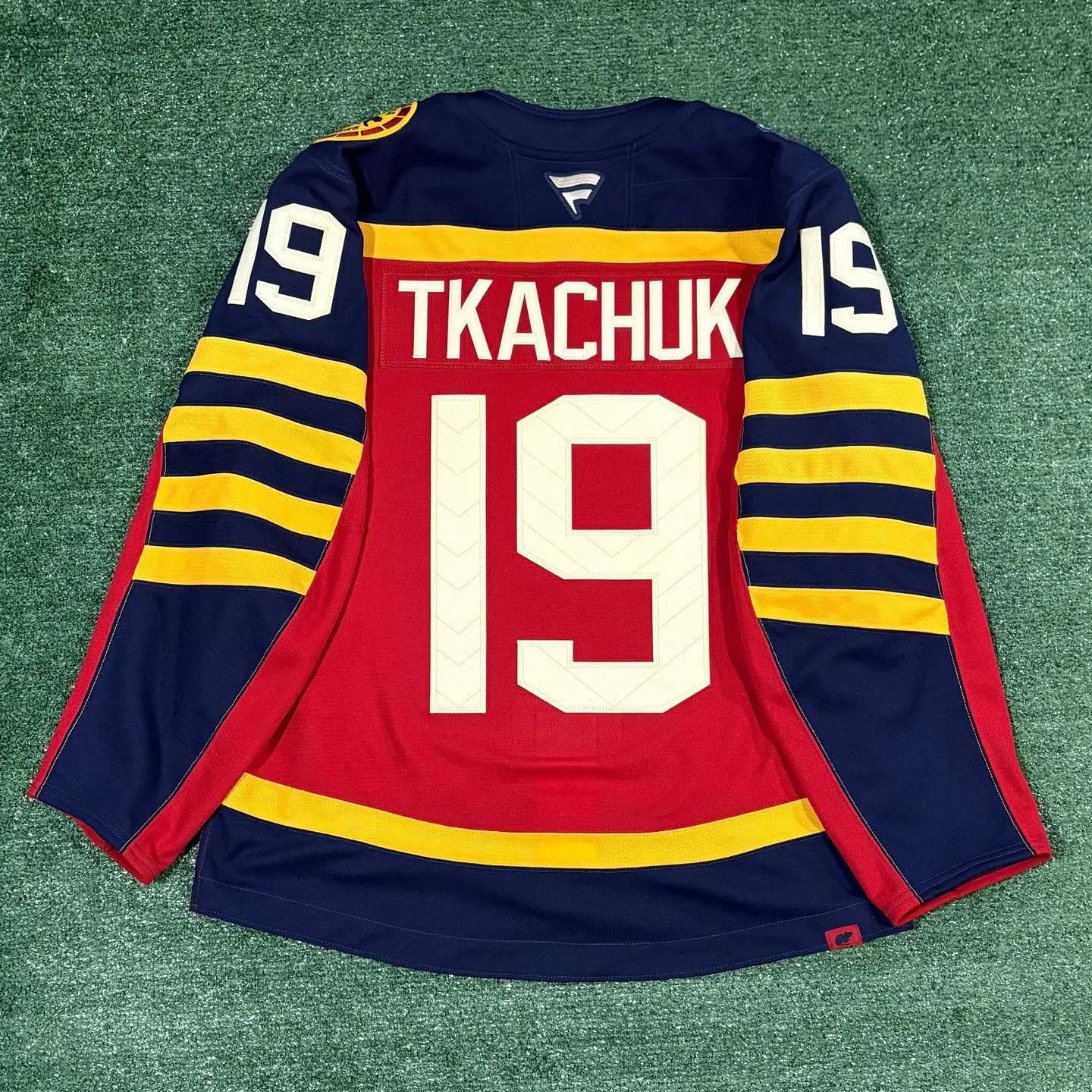 Matthew Tkachuk Panthers 2026 Winter Classic Jersey

While Chucky didn&rsquo;t actually play in the Winter Classic, he did suit up for the practice and photo shoot, so this jersey is at least accurate for something.

Regardless, the details in the ki