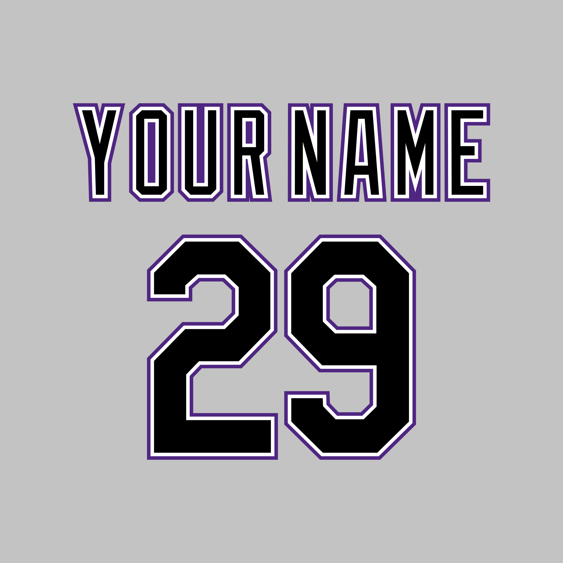 Tampa Bay Devil Rays 1998-2000 Gray Jersey Lettering Kit