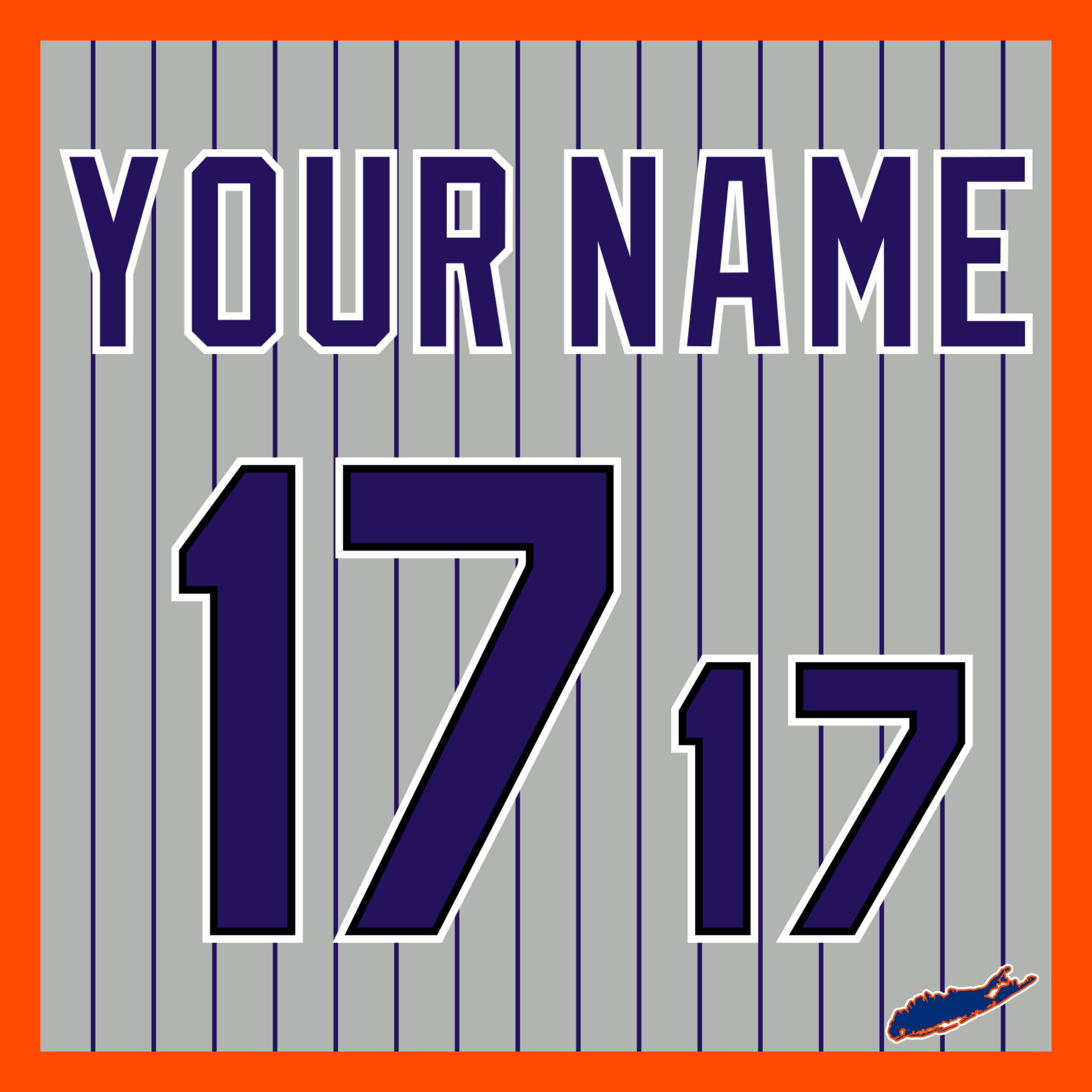 Colorado Rockies Custom Lettering Kit for 2000-11 Road Jersey — Island ...