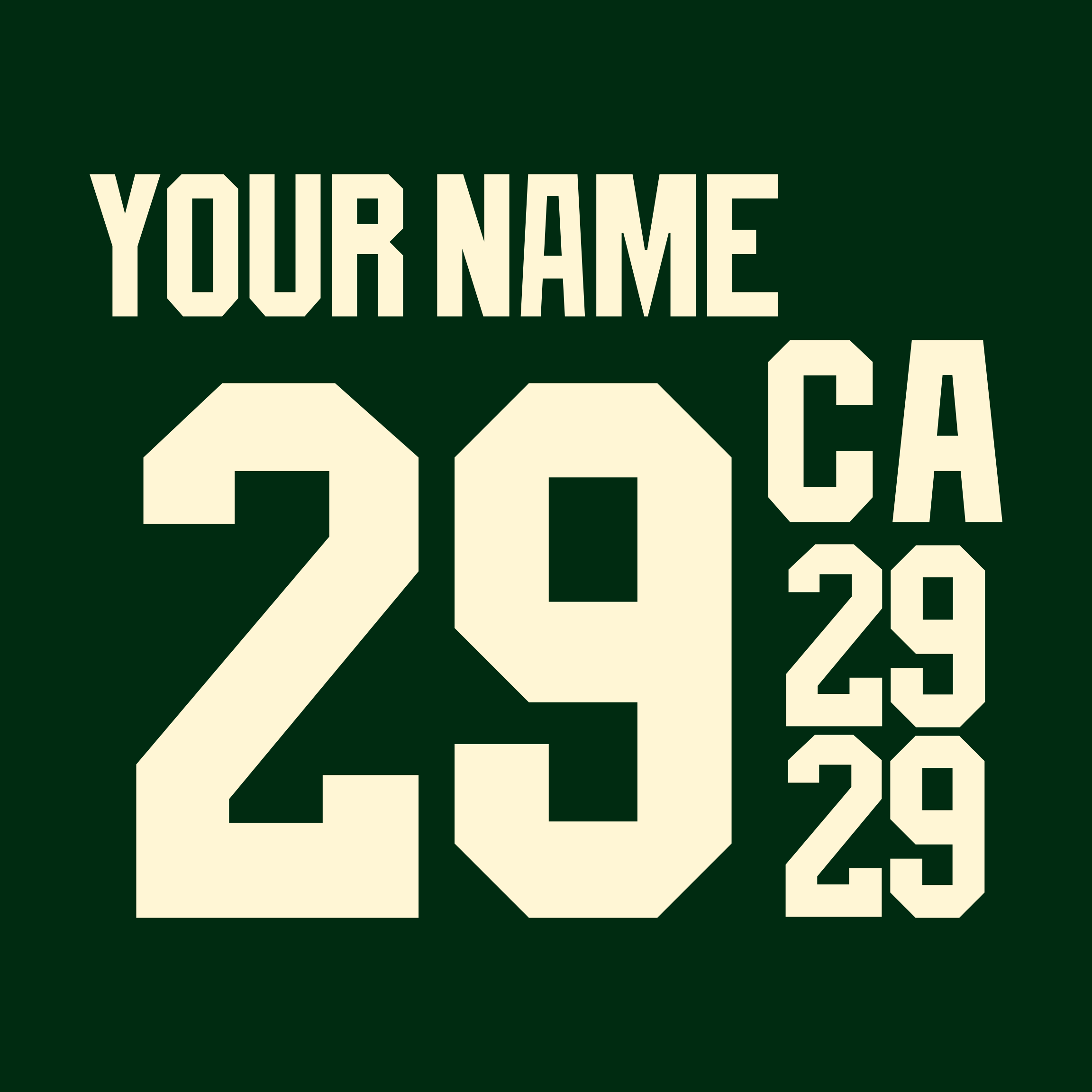 Minnesota Wild 2010-17 Green Jersey Lettering Kit