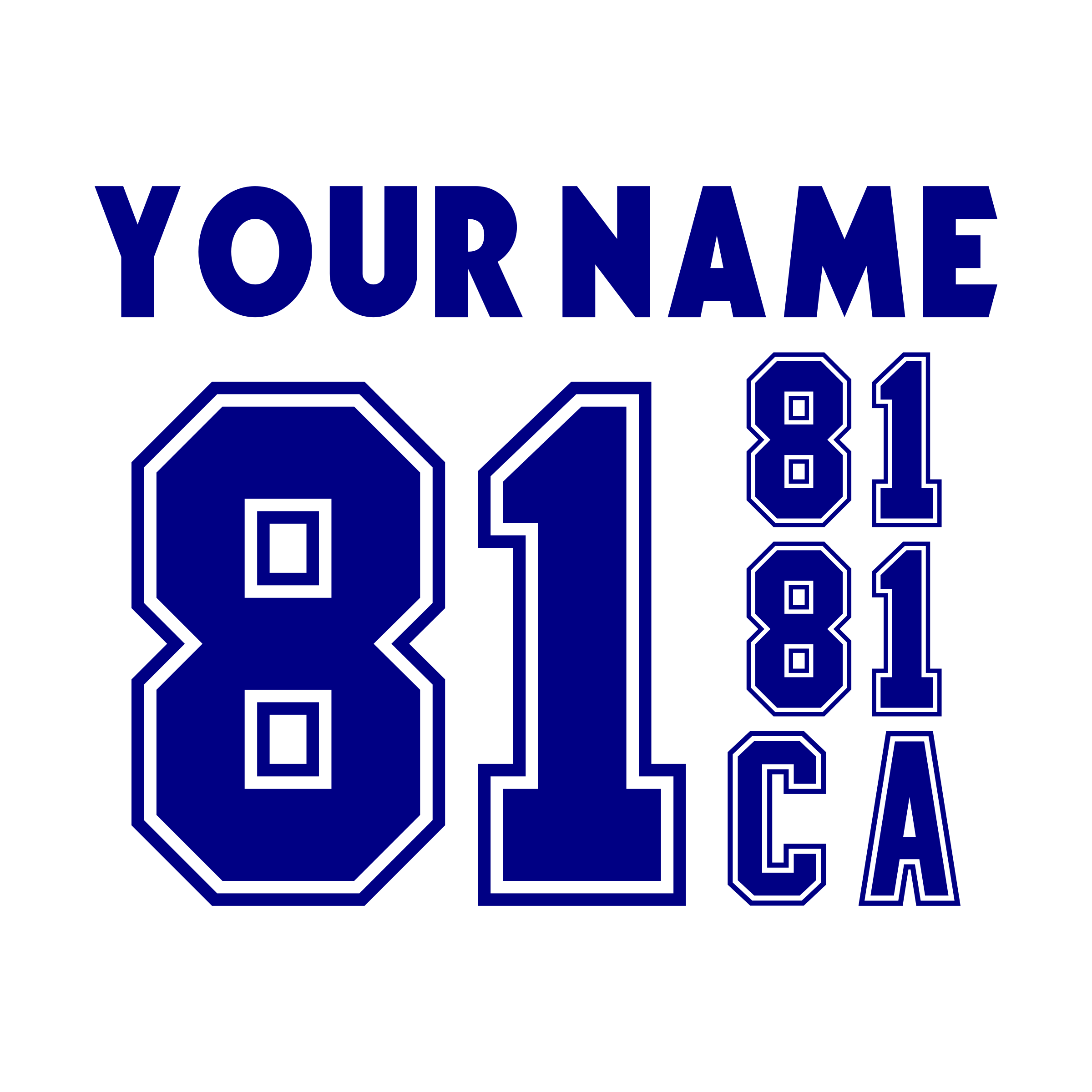 Toronto Maple Leafs 2007-10 White Jersey Lettering Kit