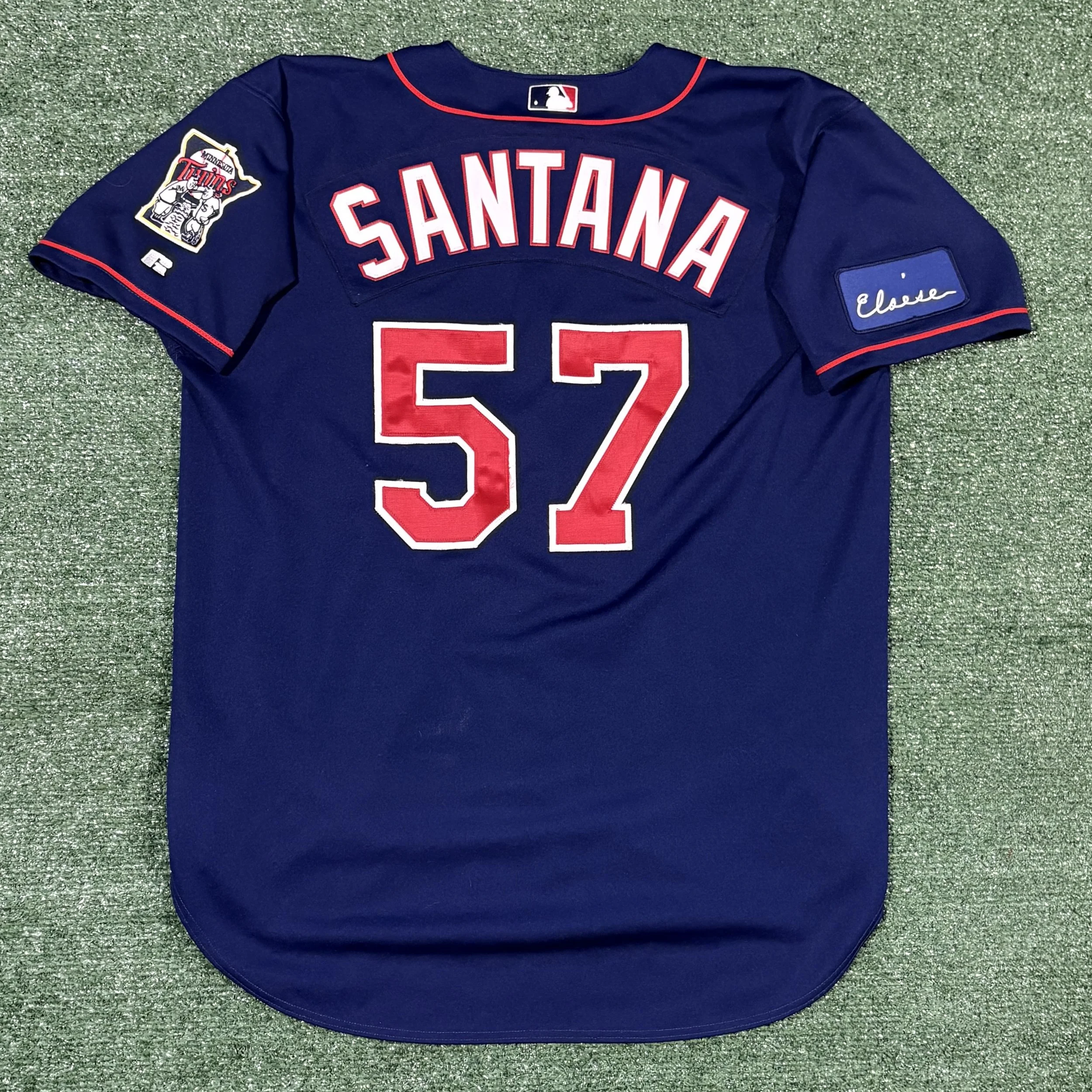 Johan Santana Minnesota Twins Russell Authentic 2004 Jersey - Sz. 48