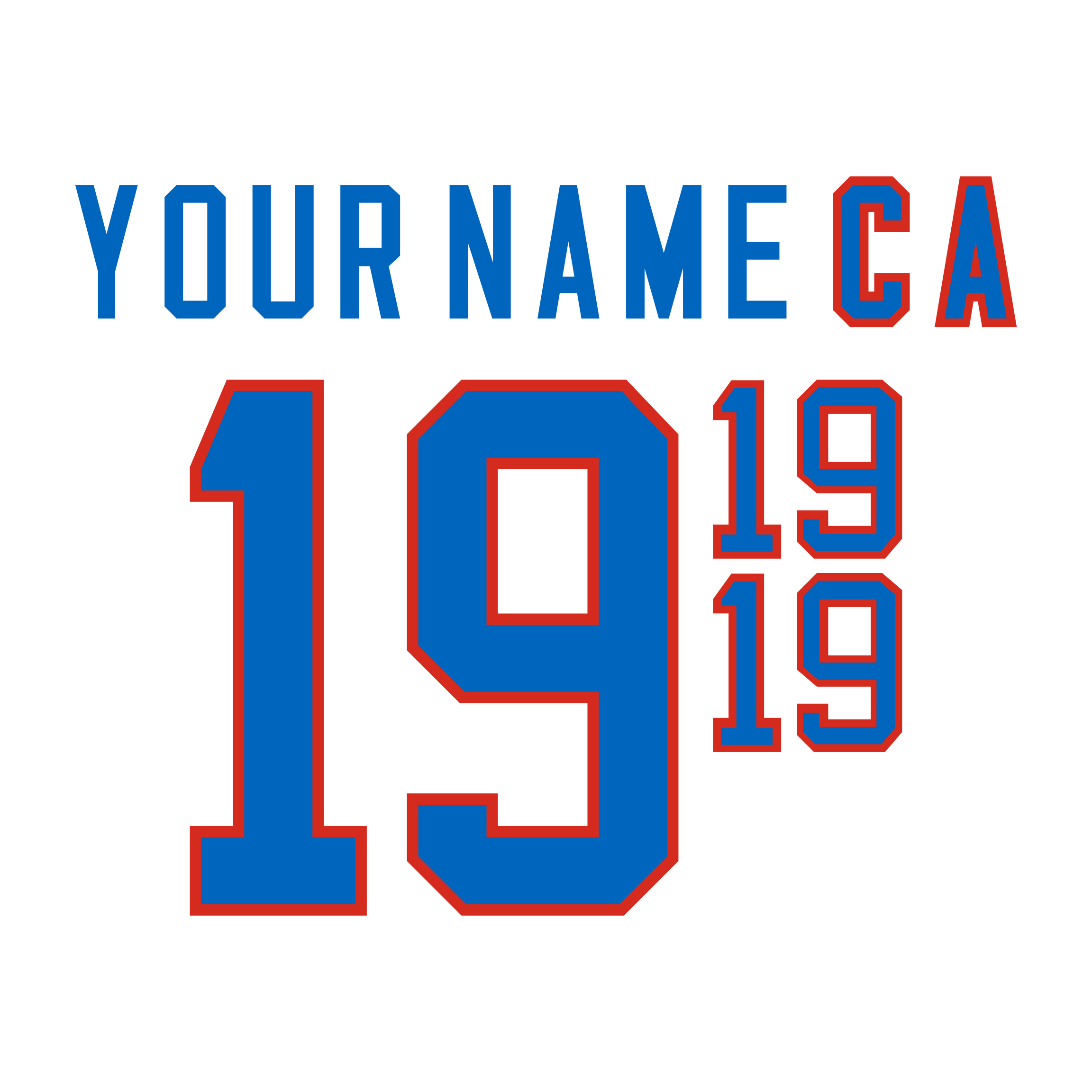 Quebec Nordiques 1991-95 White Jersey Lettering Kit