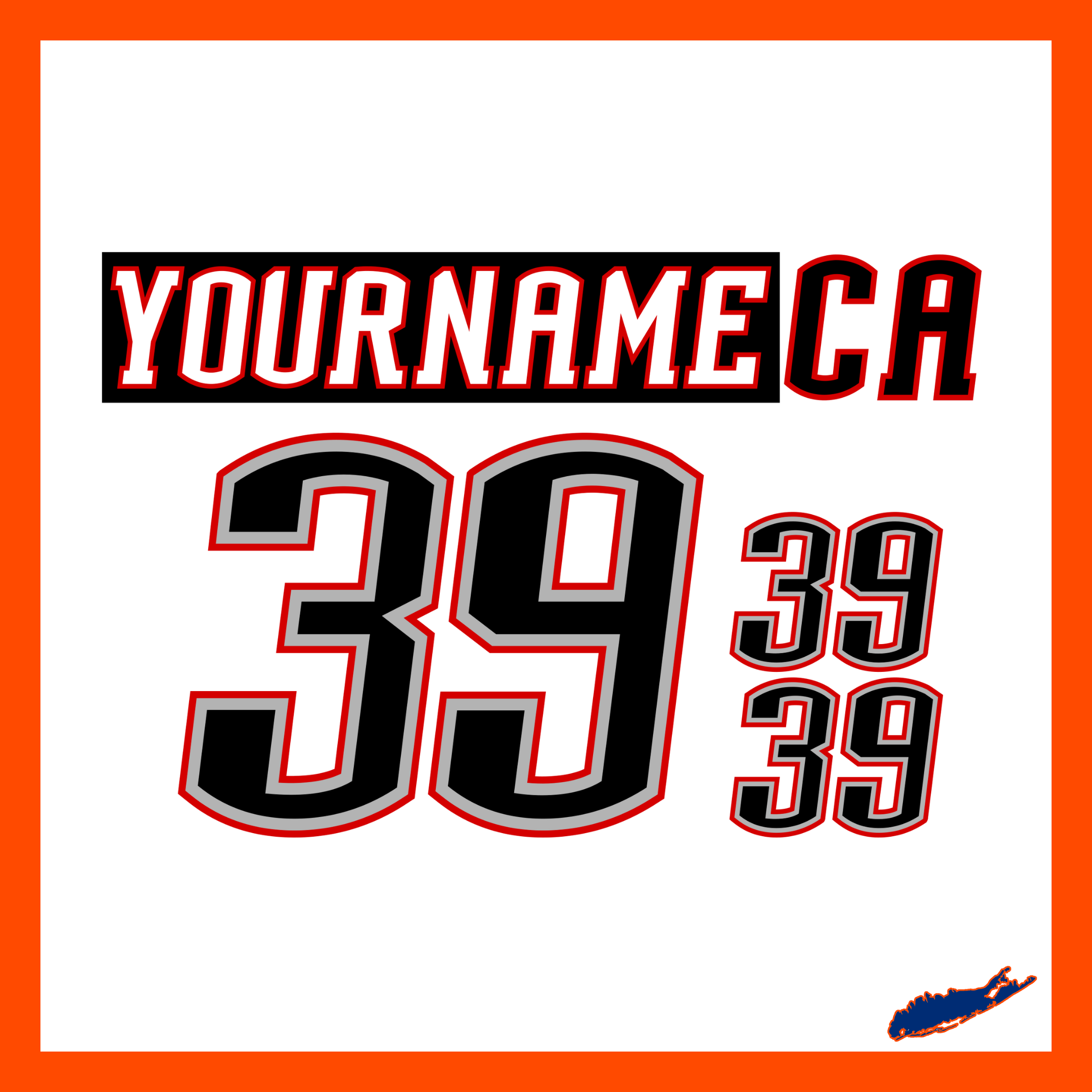 Buffalo Sabres Custom Lettering Kit for 2000-2006 Red Jersey — Island ...