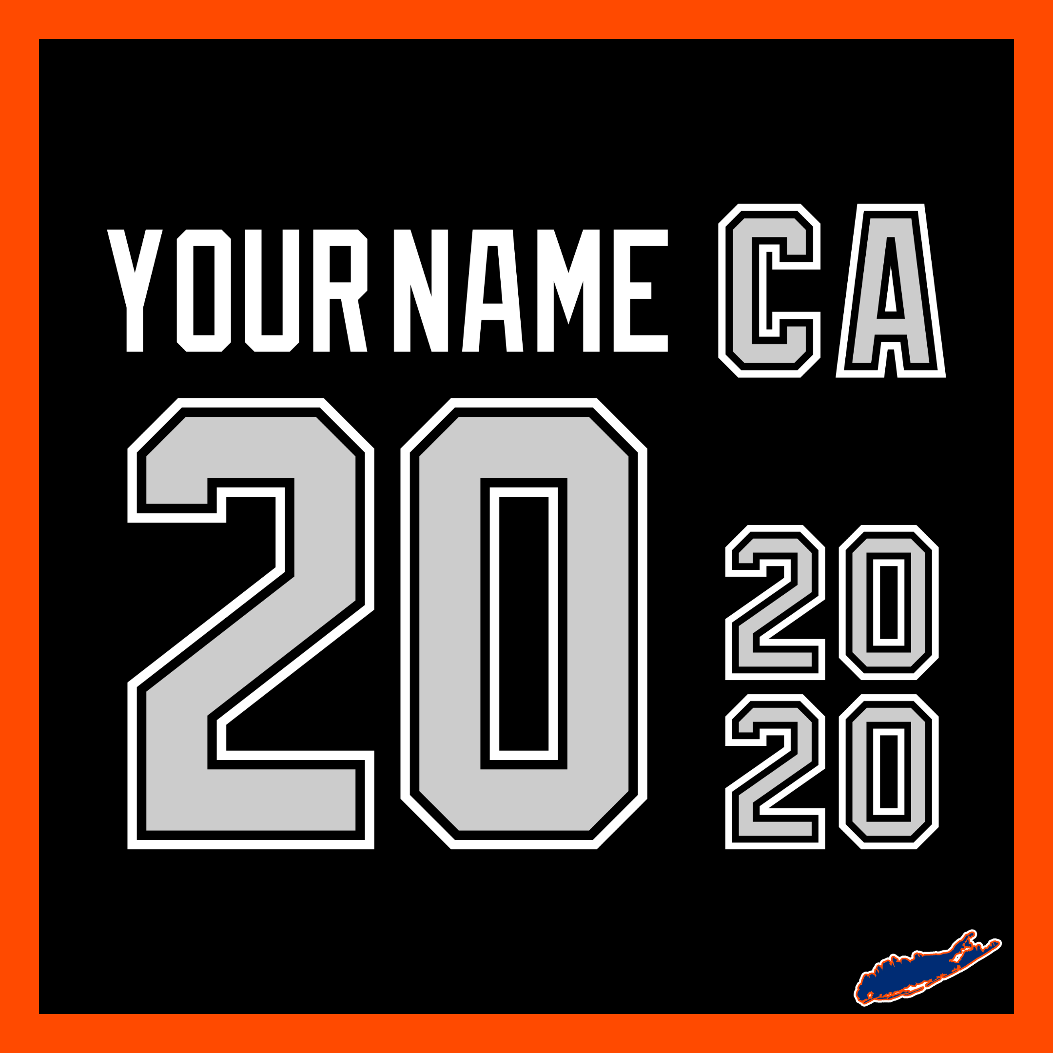 Los Angeles Kings Custom Lettering Kit for 1992-98 Black Jersey ...