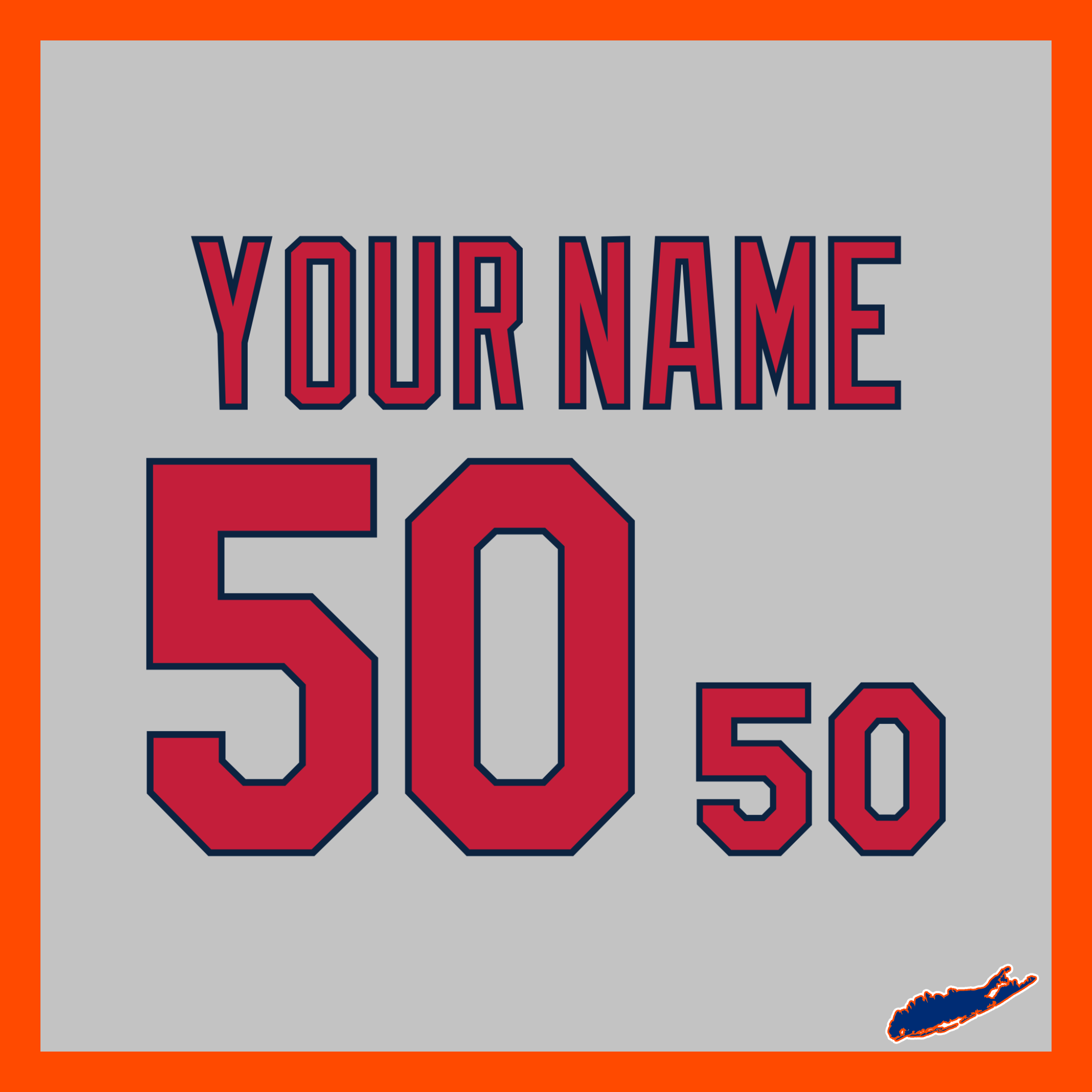 St. Louis Cardinals Custom Lettering Kit for 1992-96 Road Jersey ...