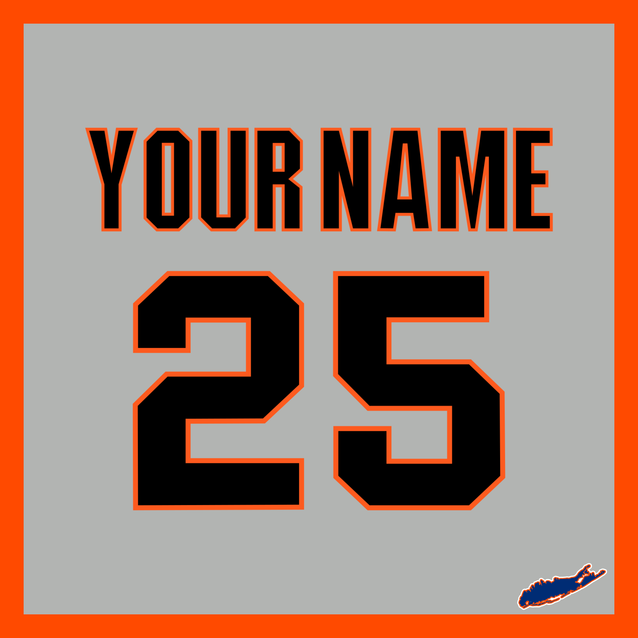 San Francisco Giants Custom Lettering Kit for 2005-23 Road Jersey ...