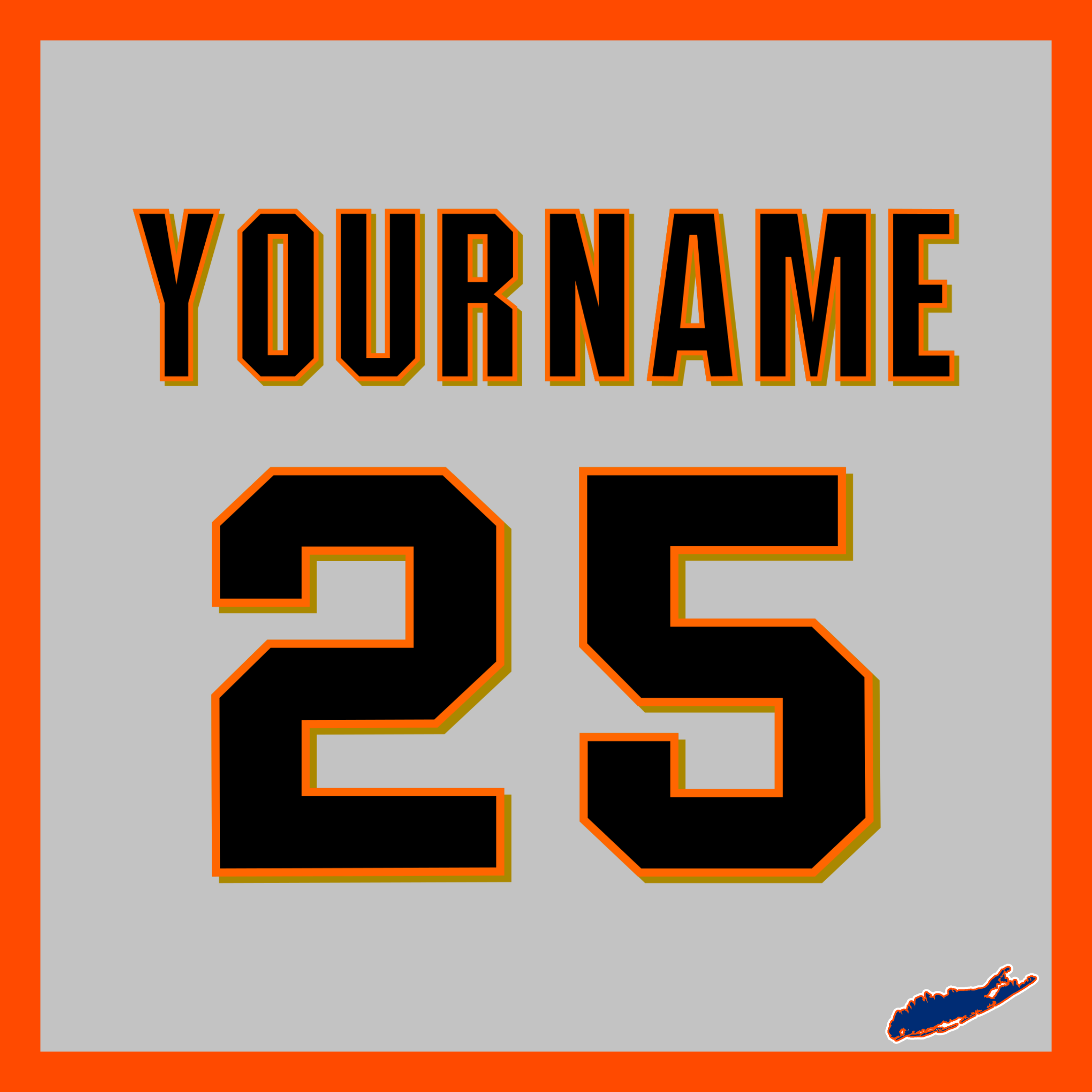 San Francisco Giants Custom Lettering Kit for 2005-23 Road Jersey ...