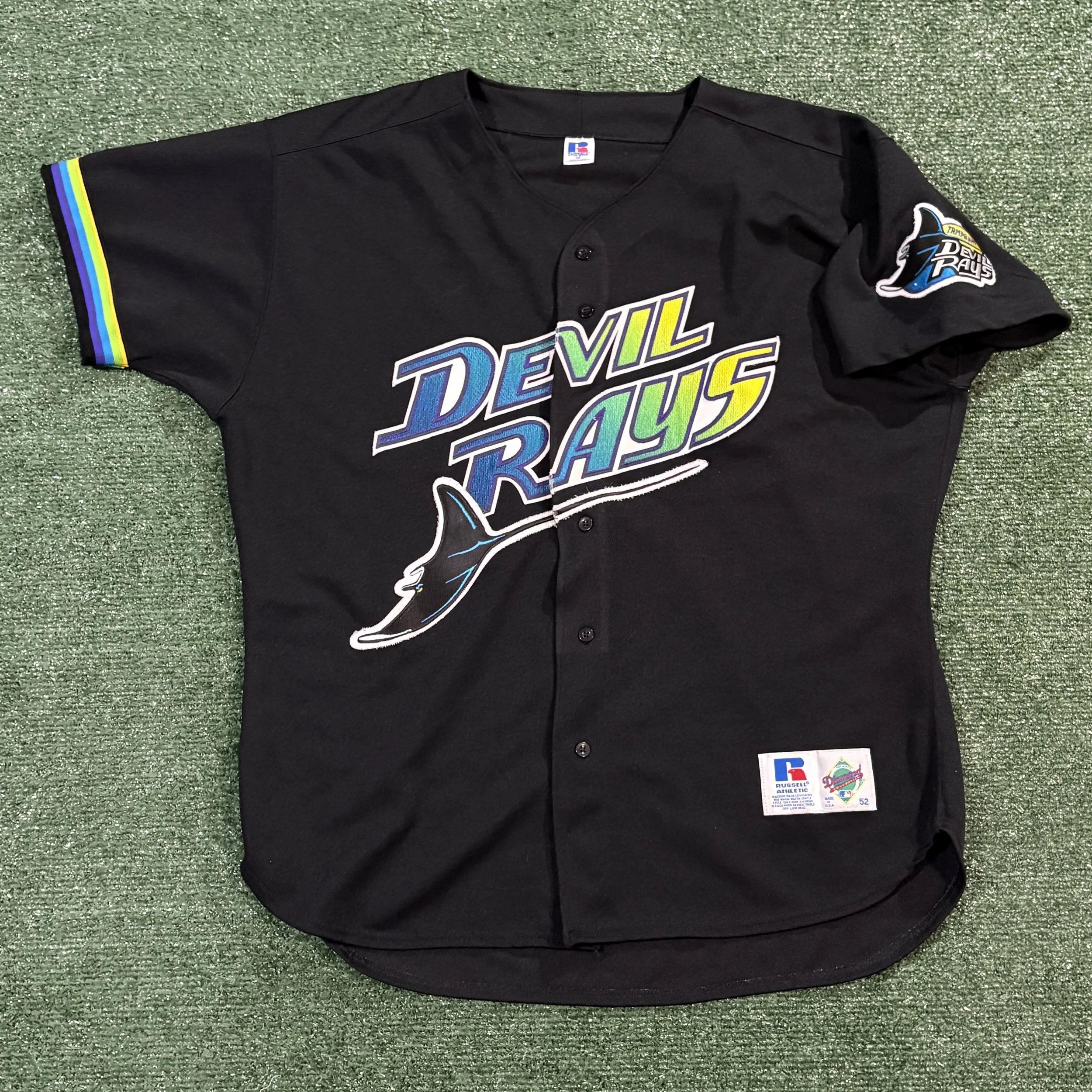 Tampa Bay Devil Rays Russell Authentic 