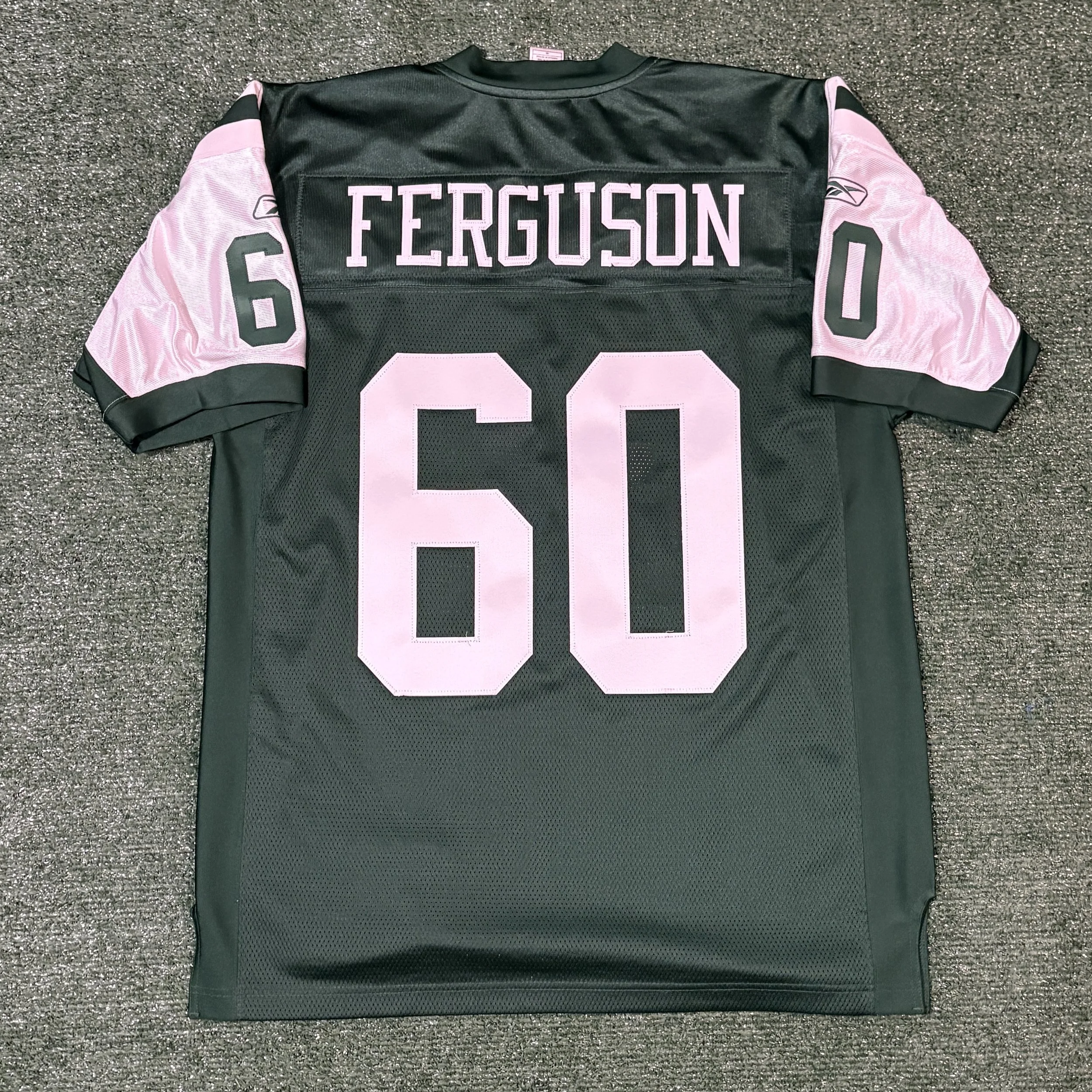 D'Brickashaw Ferguson New York Jets Reebok Authentic 2009 Jersey - Sz. 48