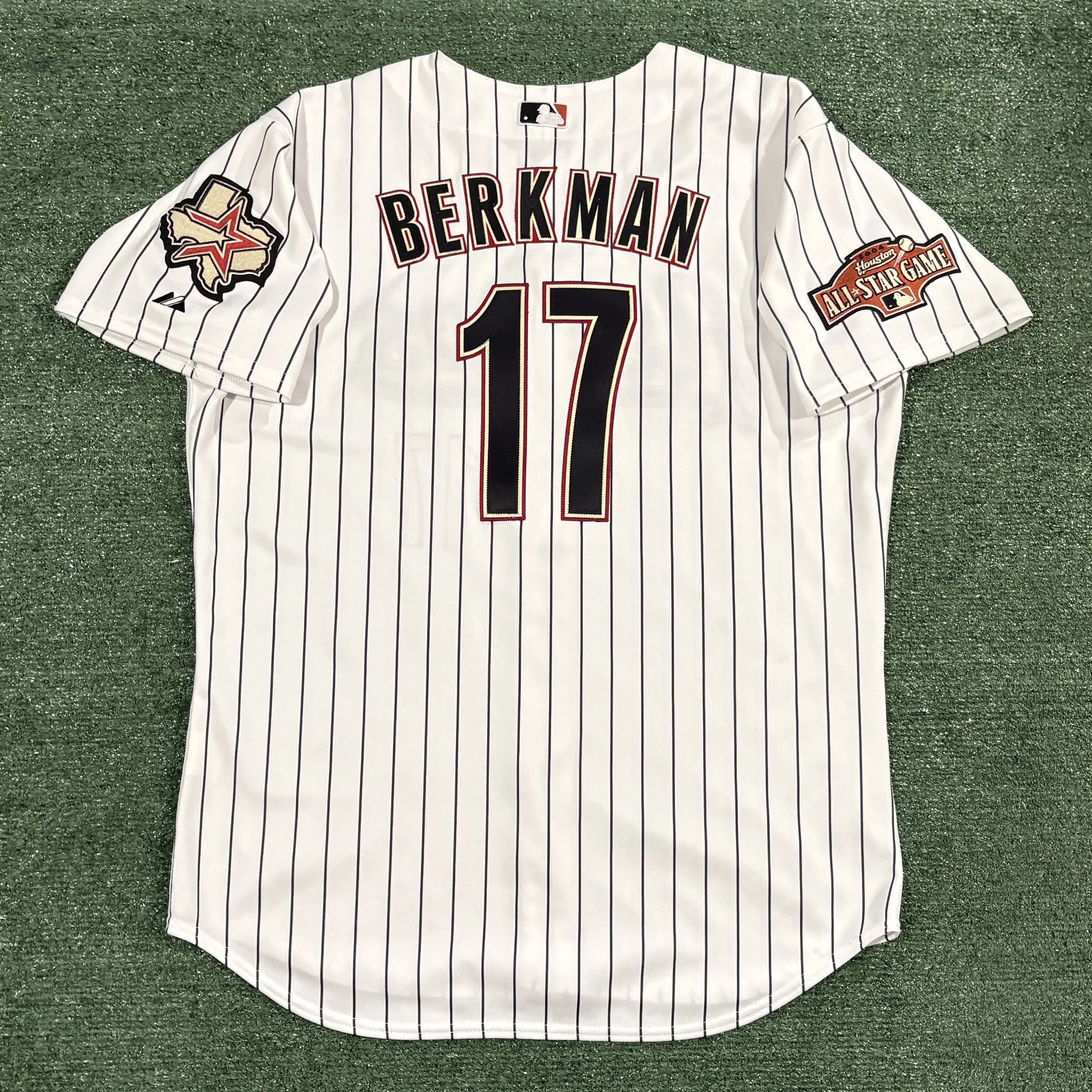 Lance Berkman Houston Astros Majestic 6200 2004 Jersey Size 48
