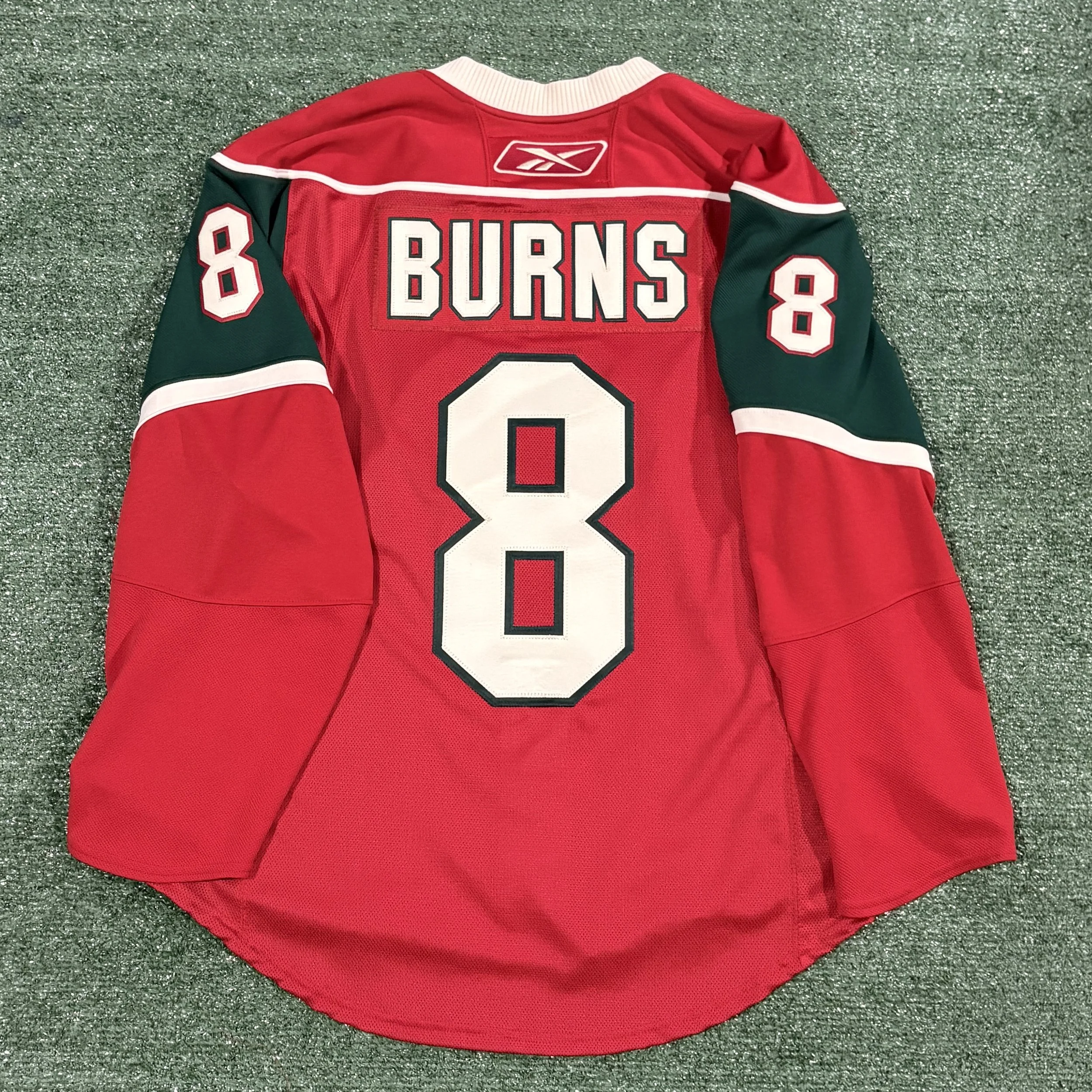 Brent Burns Minnesota Wild Reebok Edge 1.0 Jersey Size 46