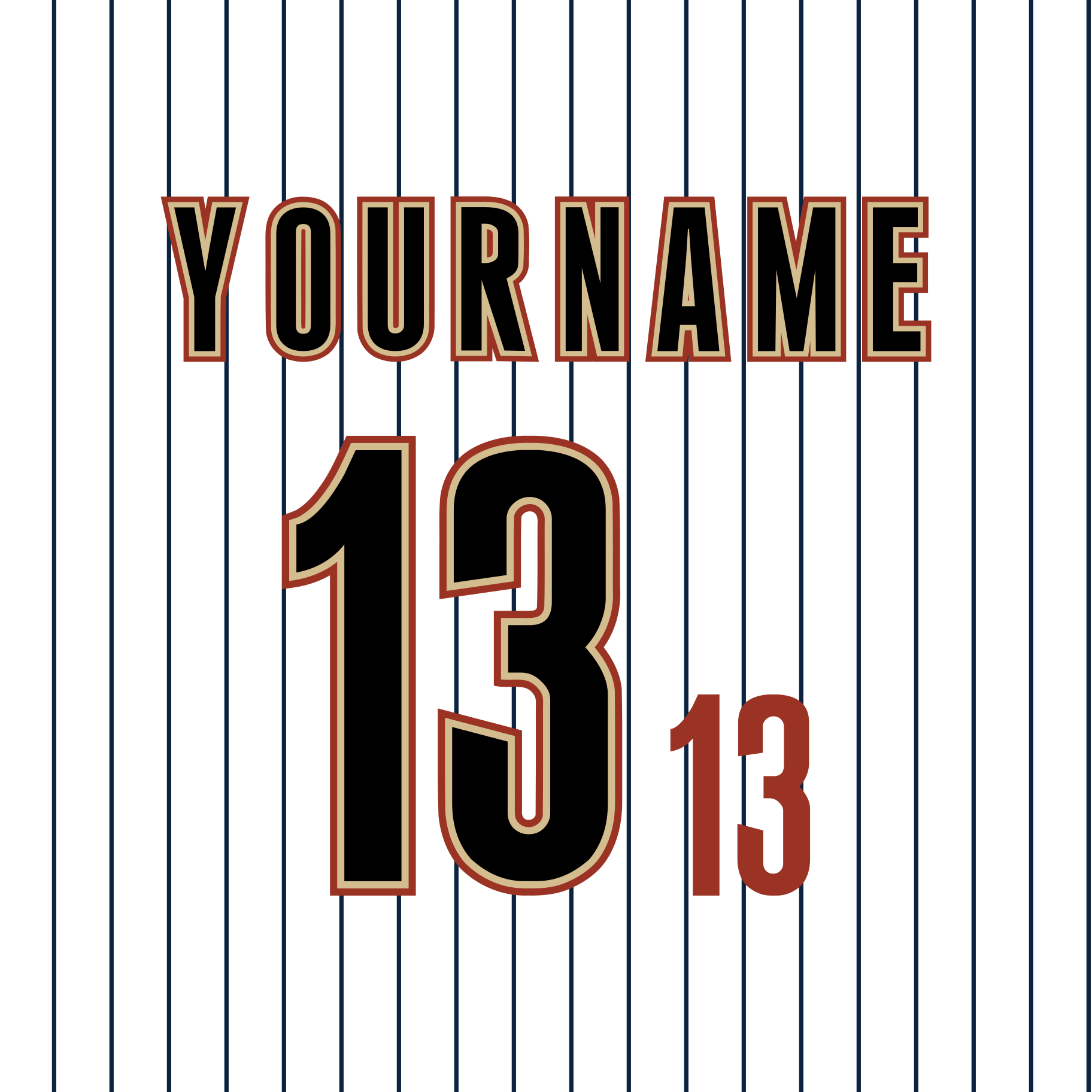 Houston Astros 2001-02 White Jersey Lettering Kit