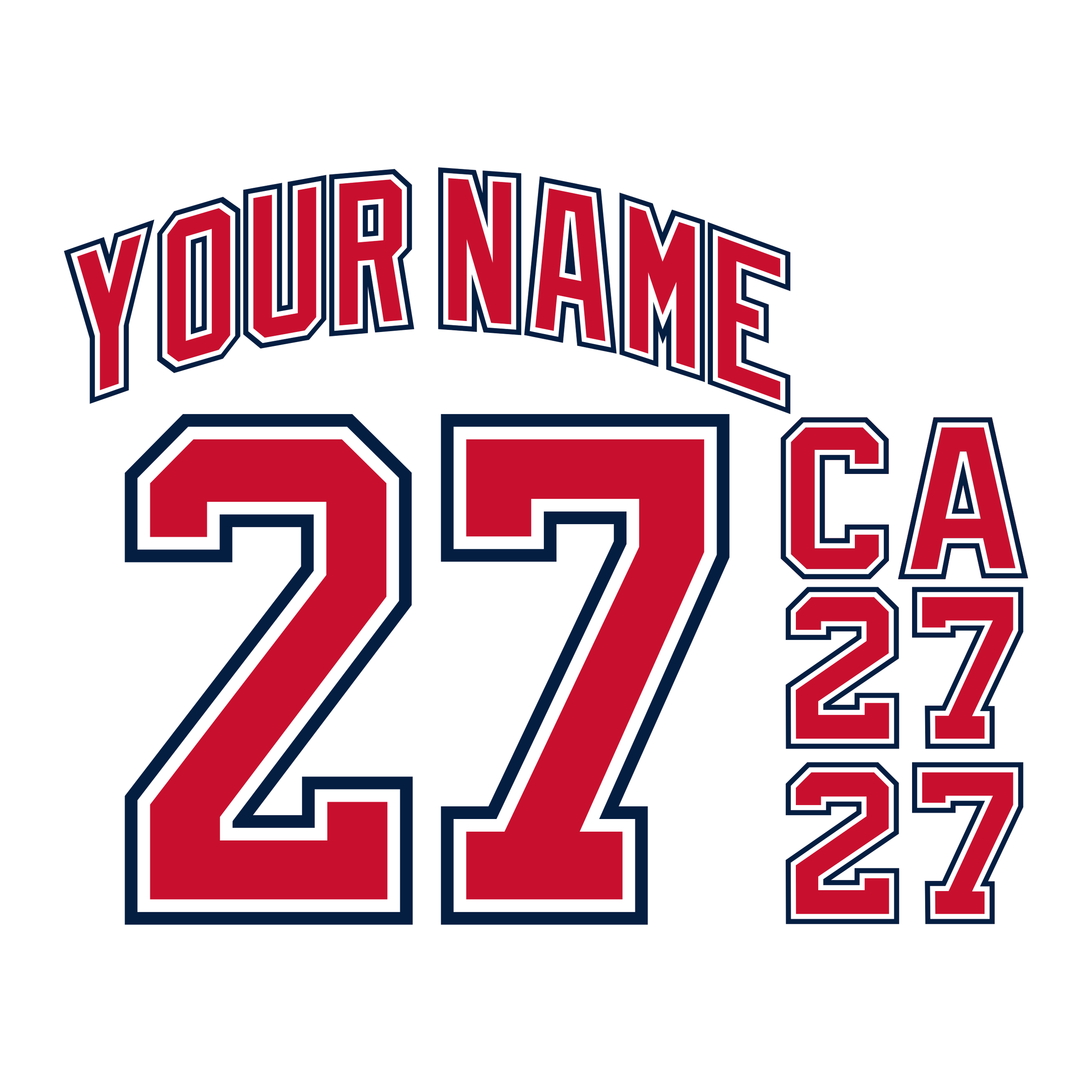 Florida Panthers 1998-2006 White Jersey Lettering Kit