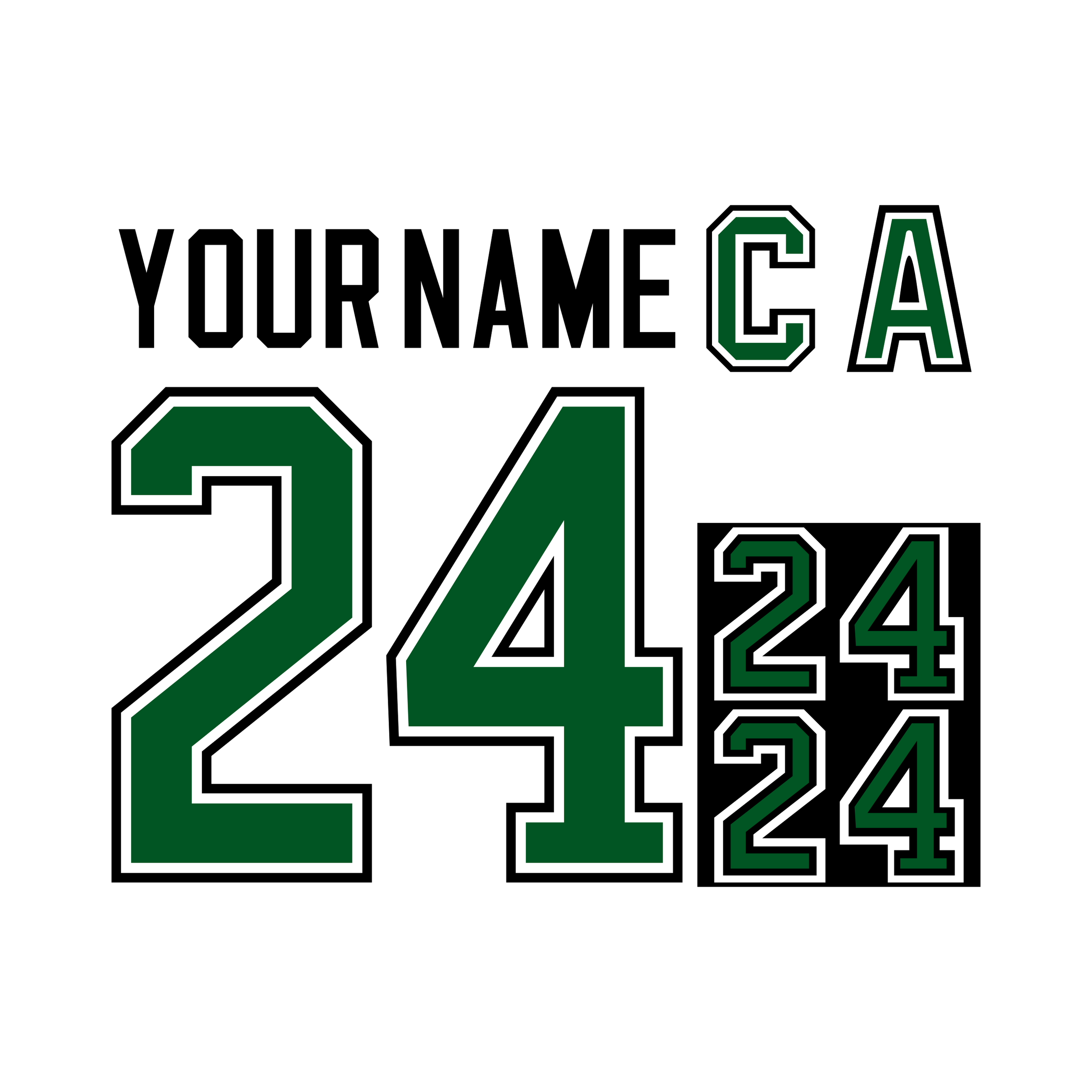 Minnesota North Stars 1991-94 White Jersey Lettering Kit