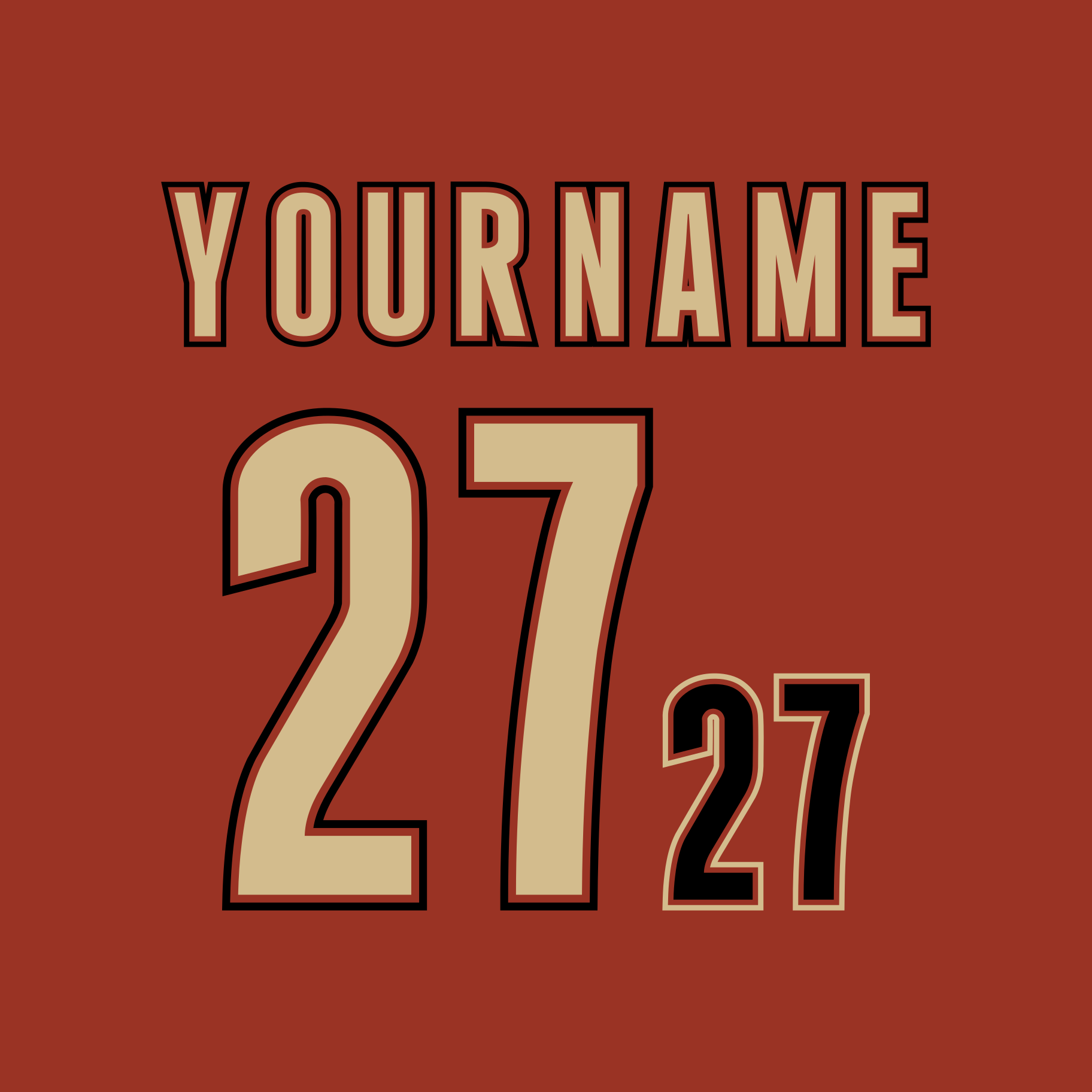 Houston Astros 2002-12 Red Jersey Lettering Kit