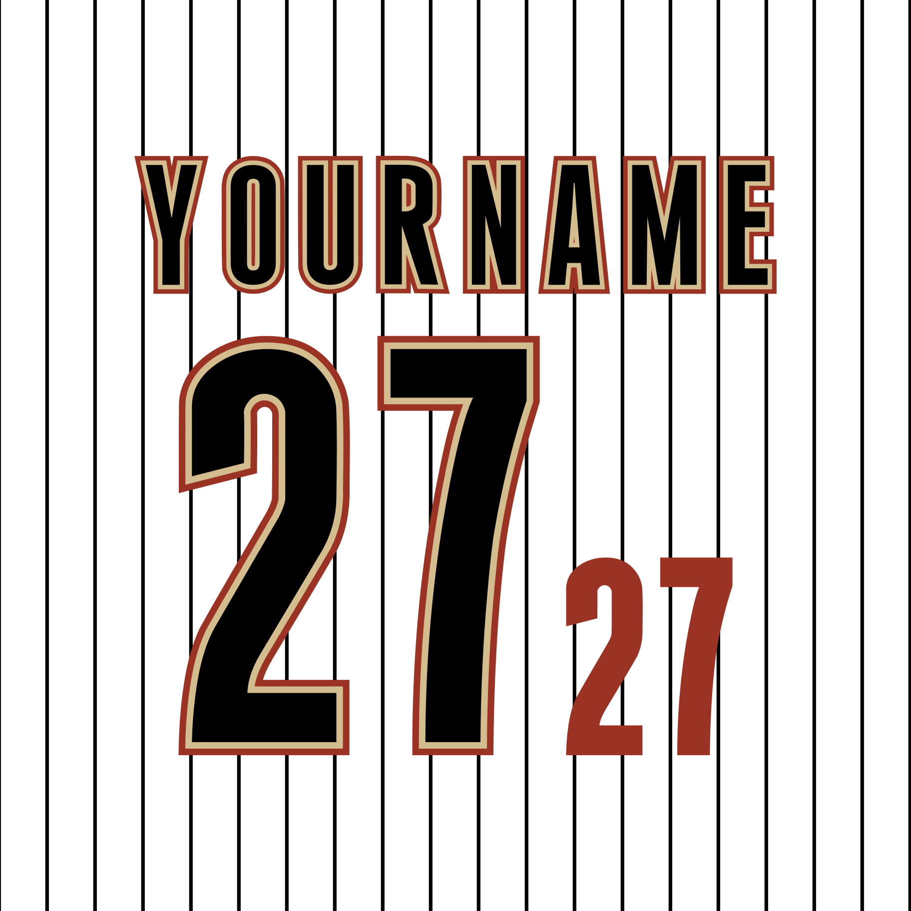 Houston Astros 2002-12 White Jersey Lettering Kit