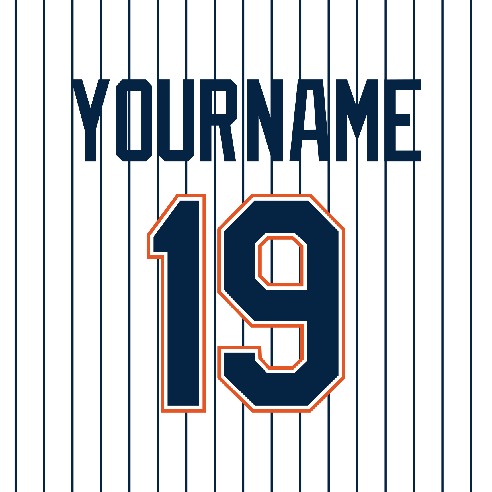 San Diego Padres 1991-2001 White Jersey Lettering Kit