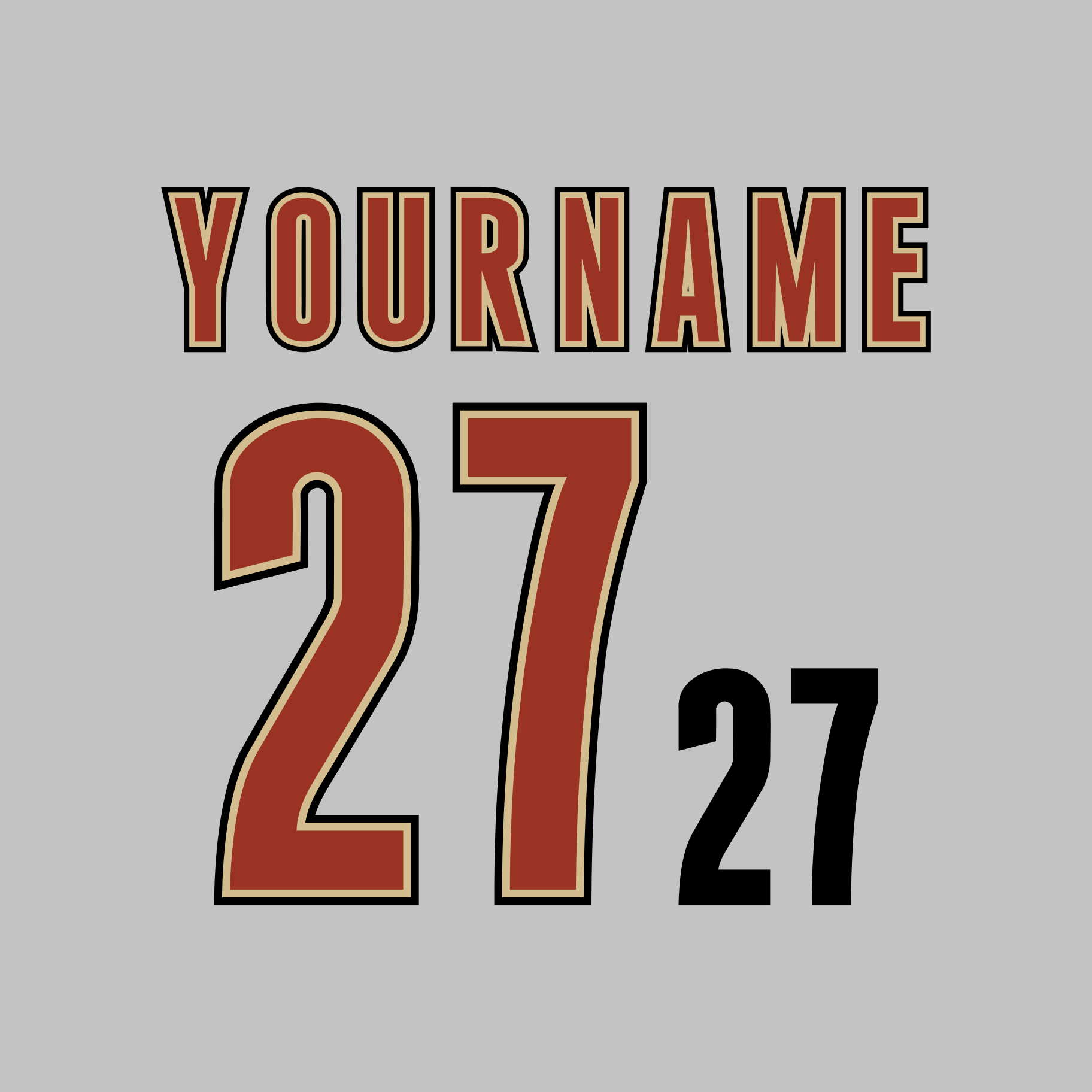 Houston Astros 2002-12 Gray Jersey Lettering Kit