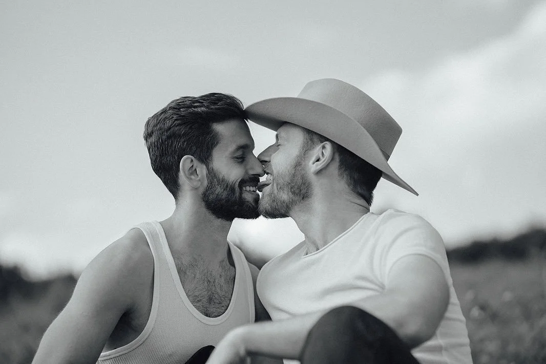 Will never stop with these two 🖤 cowboy kisses forevaarrrr xo