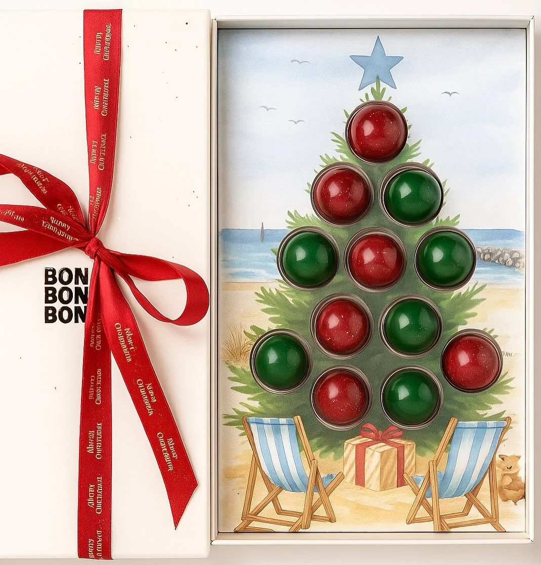 Celebrate Christmas the Western Australian way &mdash; sun, sea, sandy feet &amp; something sweet.

Our 2025 Christmas Collection is now open for pre-order. 

Head to our website to register for this limited edition collection - and have Bonbon Chris