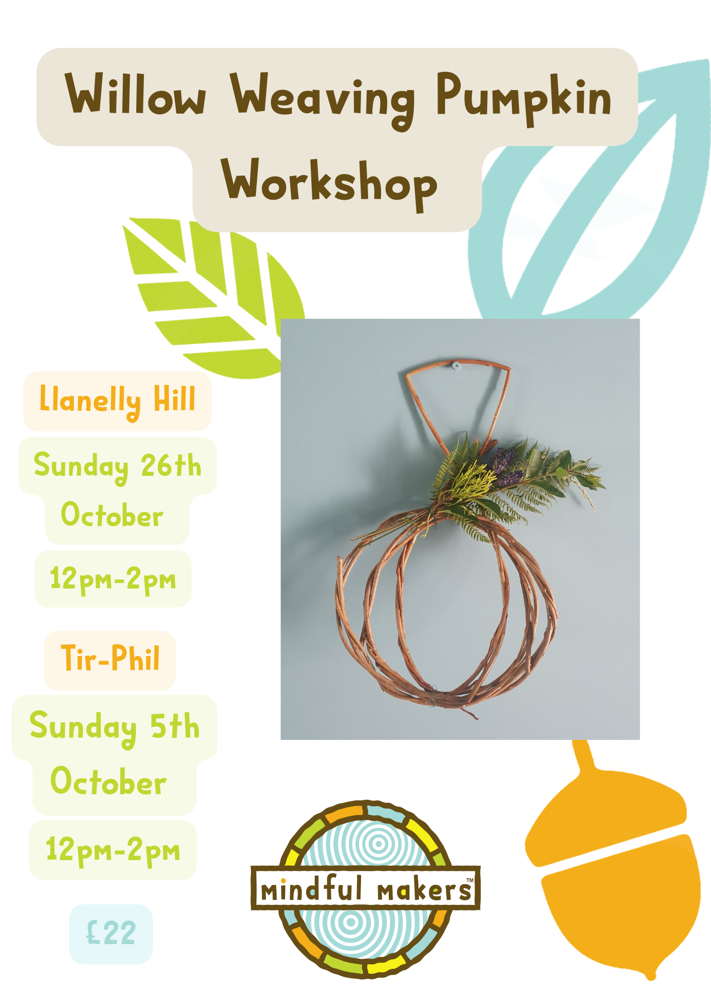 Pumpkin Weaving - Nature Makers