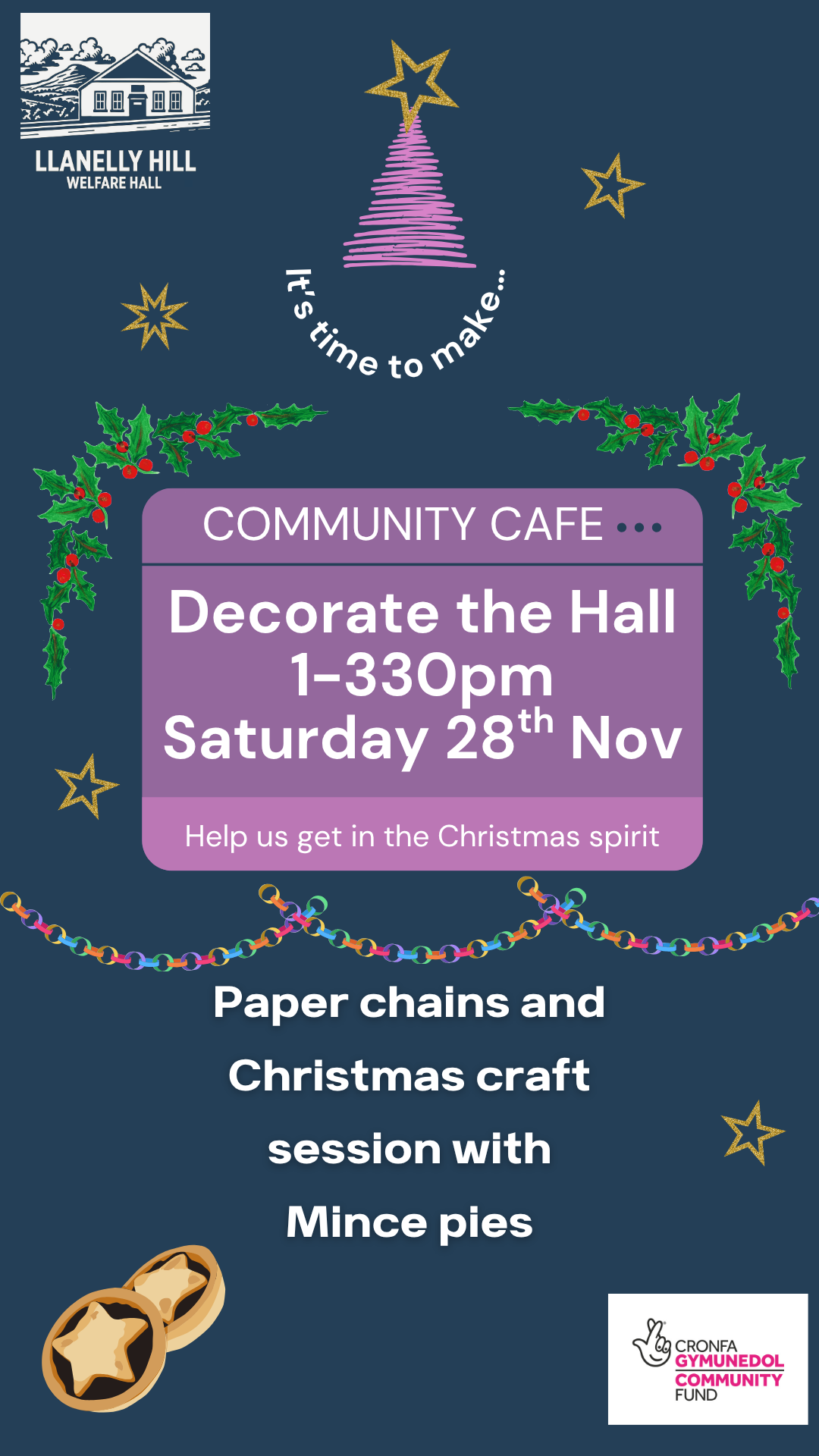 Dec The Hall- Weekend community Café