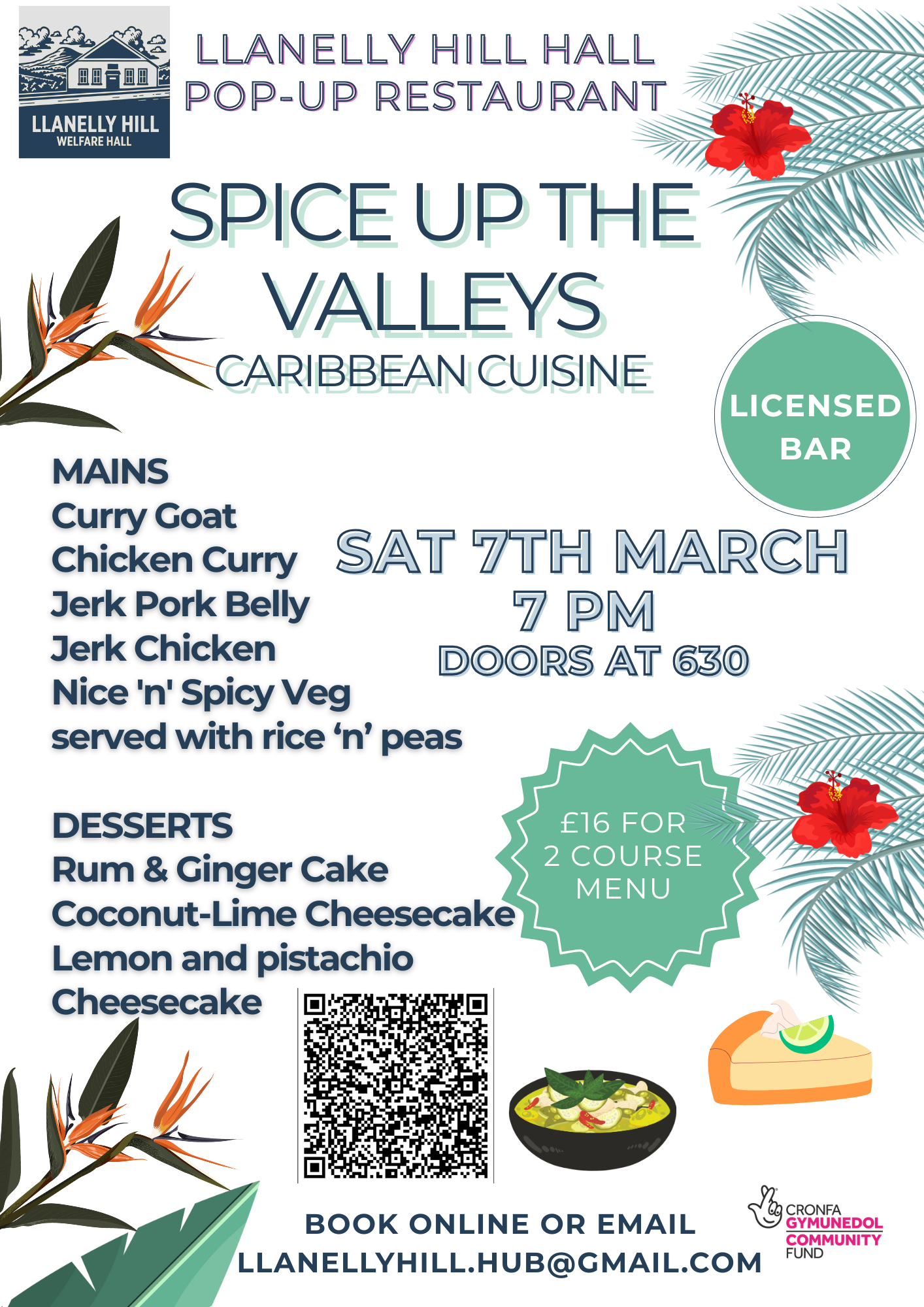 Food Pop Up- Spice Up The Valleys