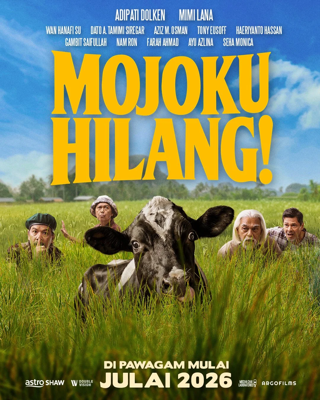 Mojoku Hilang, Finding Mojo

Adi, a corporate climber at Moo Magic Farms who turns a distinctive cow named Mojo into a viral sensation while pursuing aggressive rural farm acquisitions. His plans take an unexpected turn when he encounters a resistant