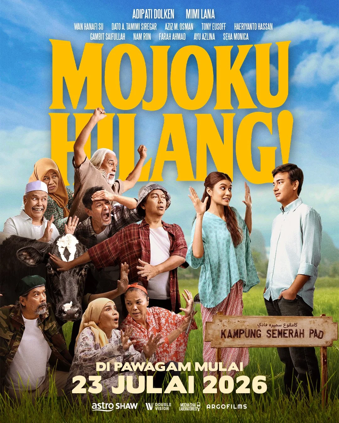 Mojoku Hilang, Finding Mojo

Adi, a corporate climber at Moo Magic Farms who turns a distinctive cow named Mojo into a viral sensation while pursuing aggressive rural farm acquisitions. His plans take an unexpected turn when he encounters a resistant