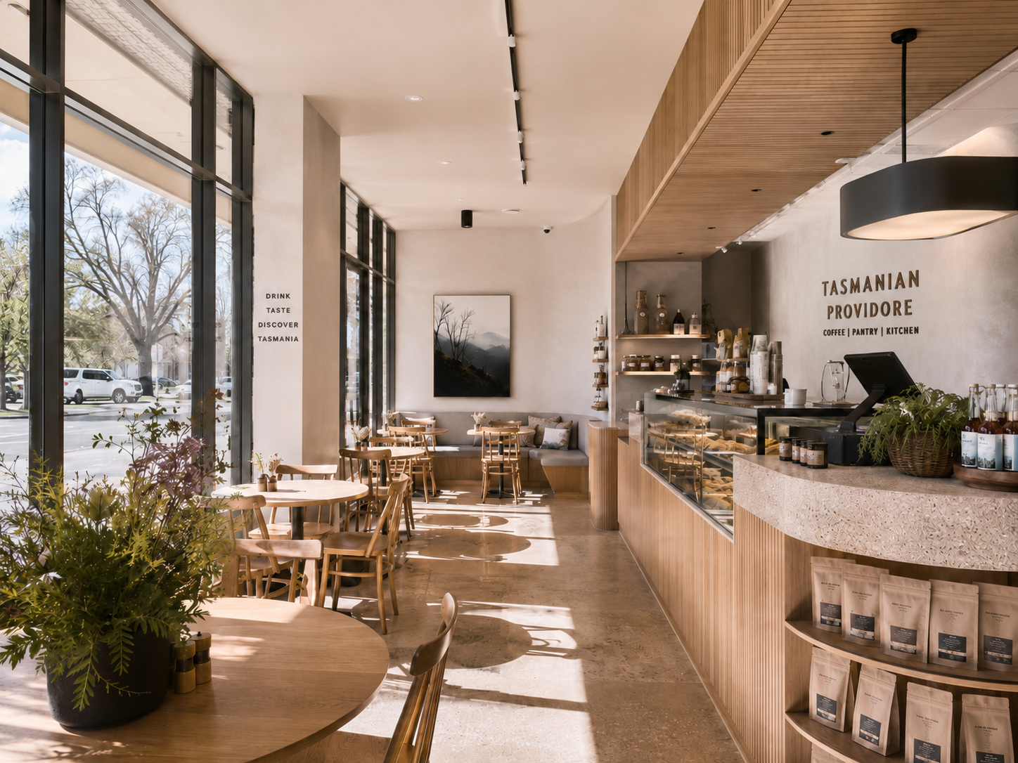 hospitality and retail commercial interior design services Launceston Tasmania GET Creative Inteirors 