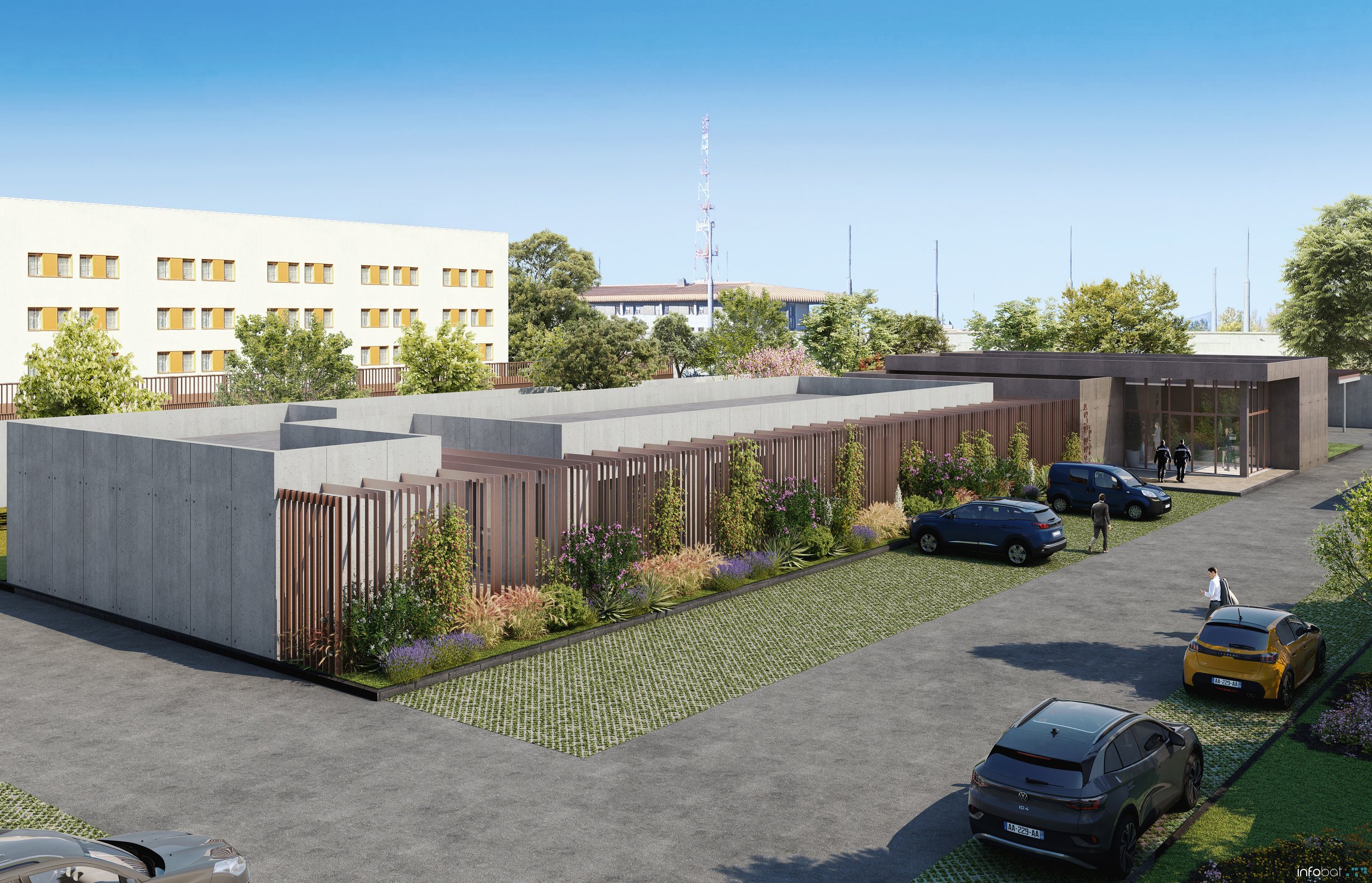 Base ELSP au centre pénitentiaire,   Avignon le Pontet