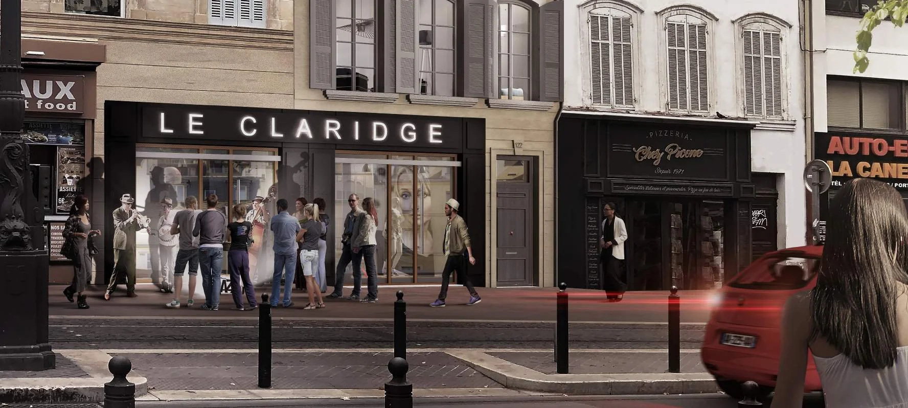 Comptoir jazz ‘Le Claridge’, Marseille