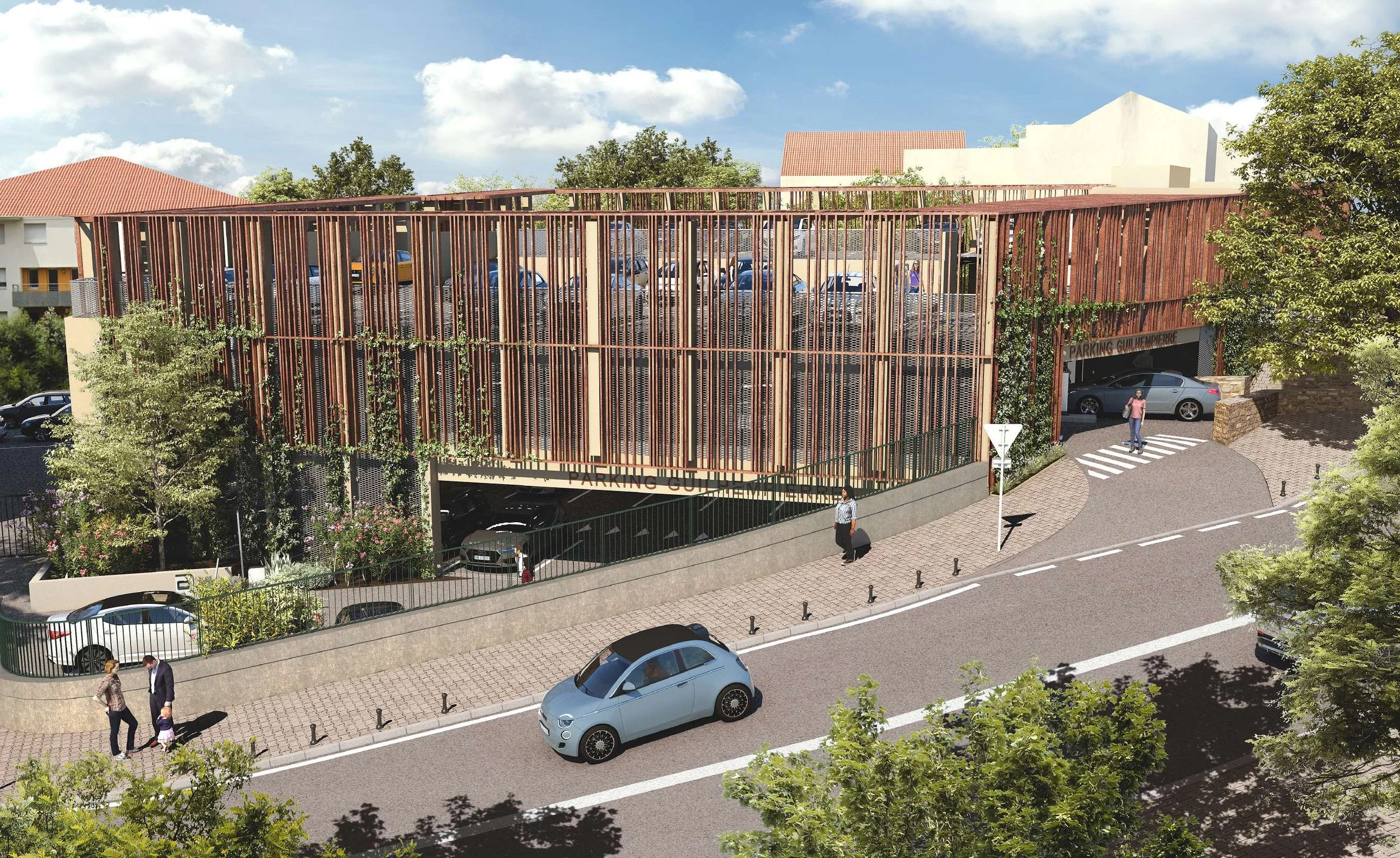 Parking 125 places, Manosque