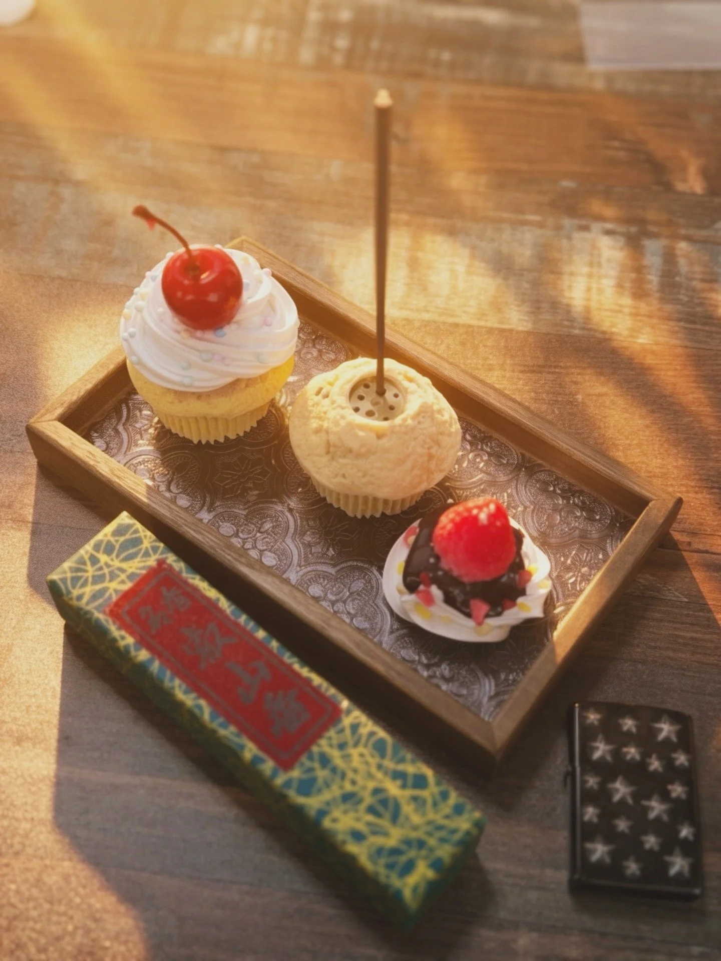N61 : cupcake incence holder (60min)